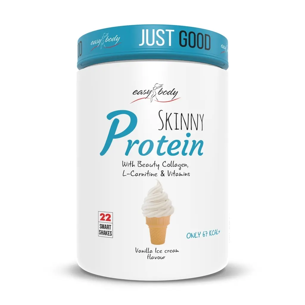 Helado de vainilla con proteínas QNT Skinny Protein