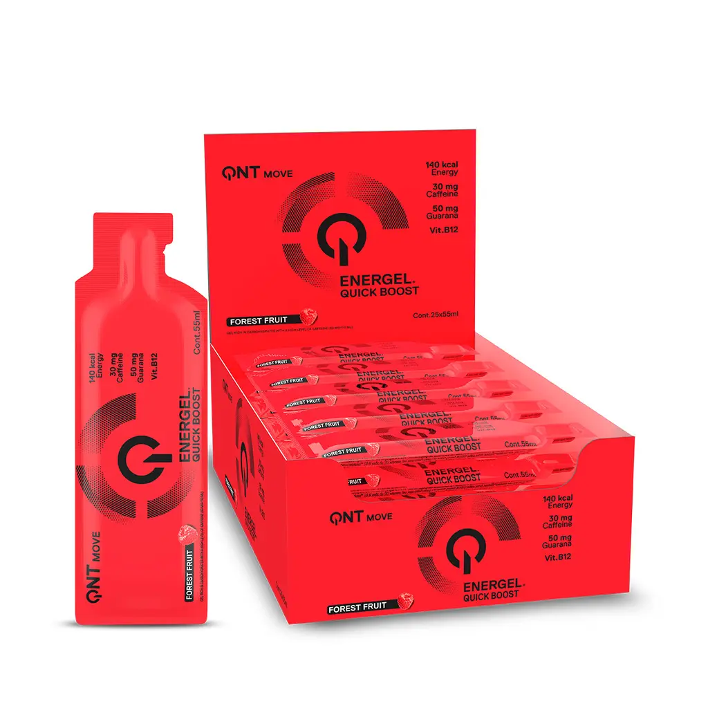 Qnt Energel Quick Boost Energy Gel With Caffeine Guarana & Vitamin B12 - Image 2