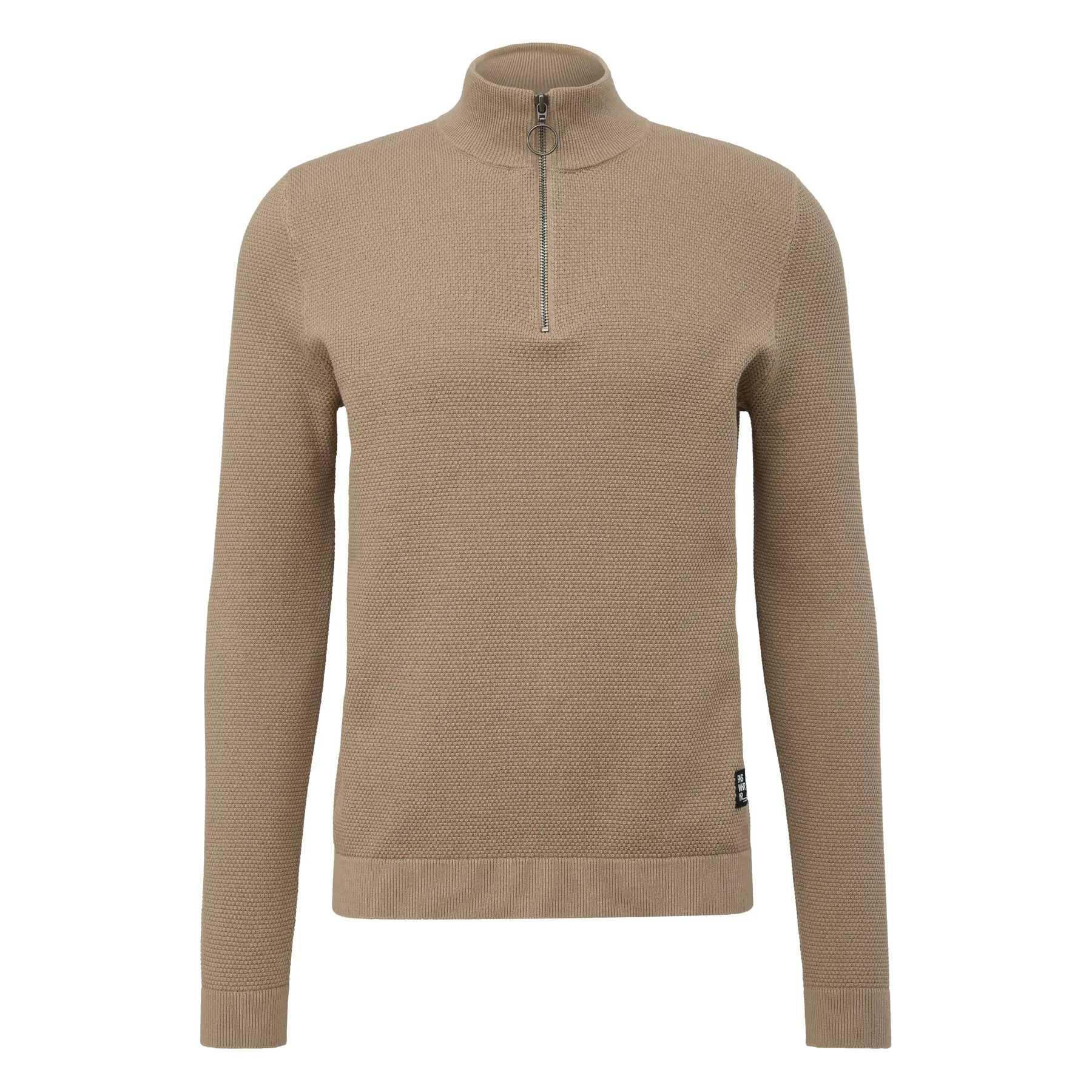 Pull Col Montant In Maglia Testurizzata QS
