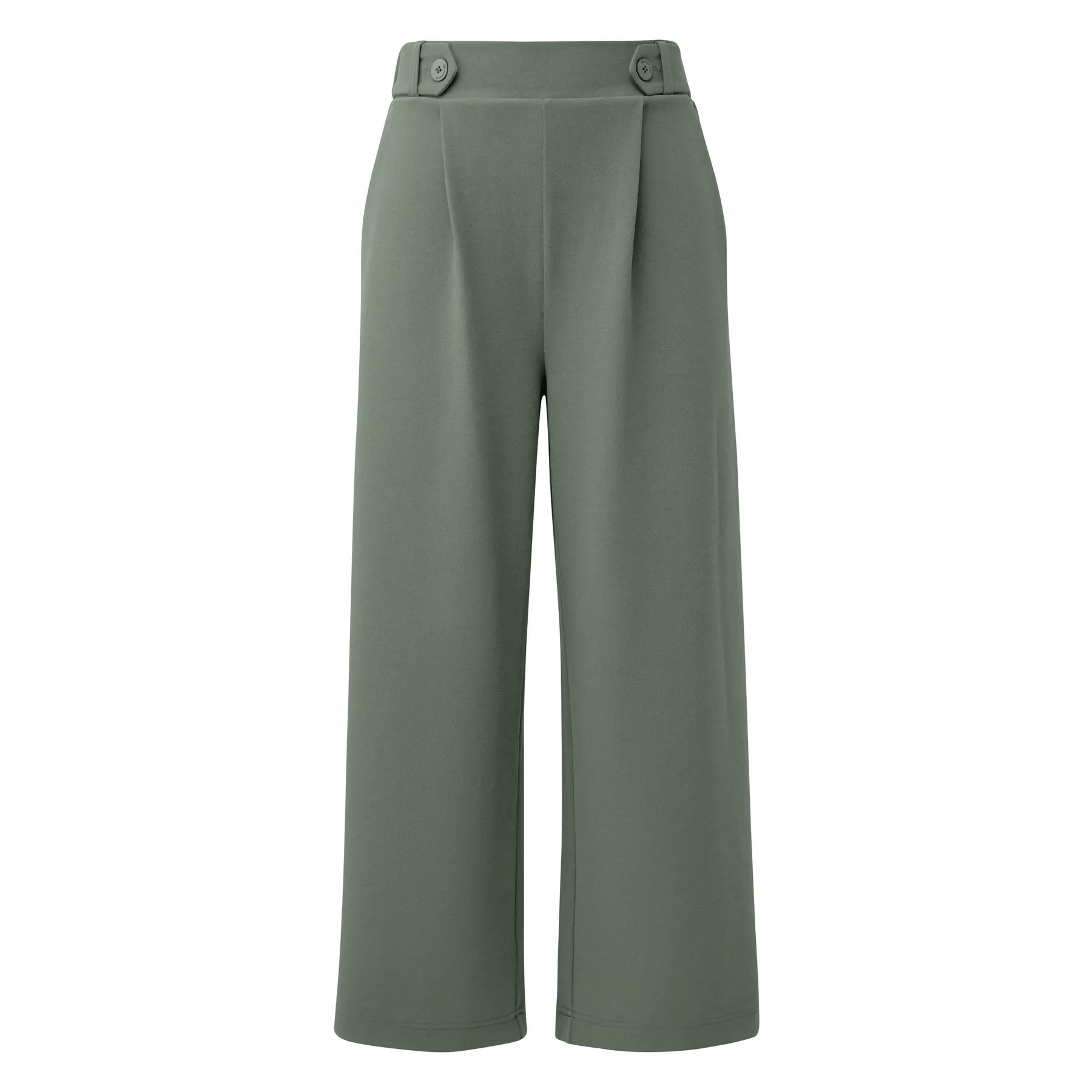 Pantalon culotte en jersey interlock femme QS