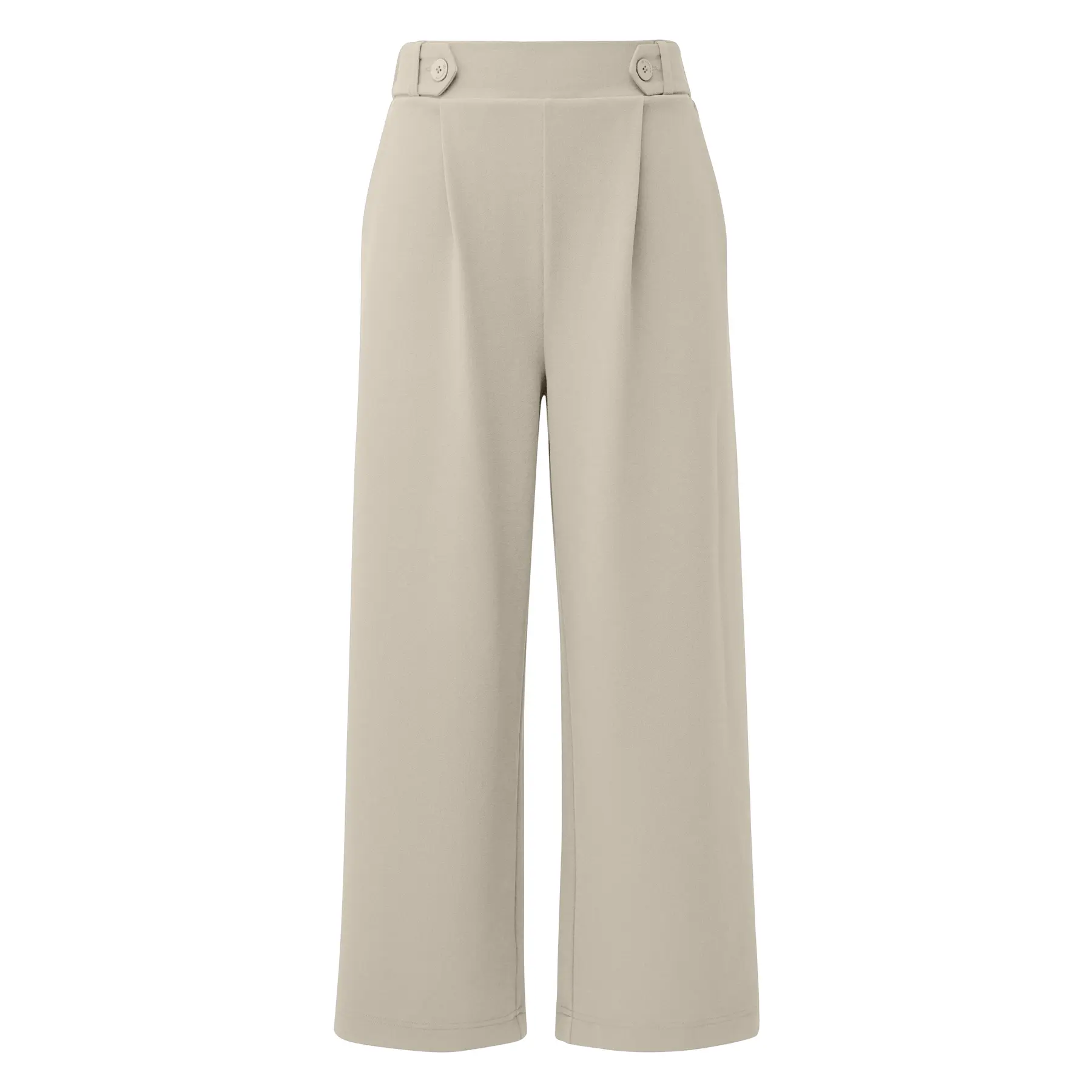Pantalon culotte en jersey interlock femme QS