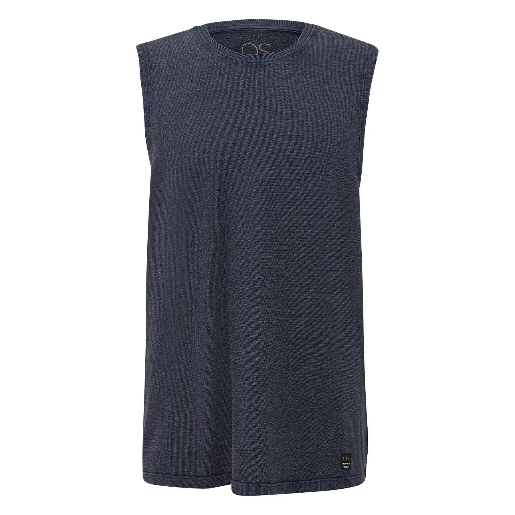 Farbverlauf-Top aus strukturiertem Jersey QS