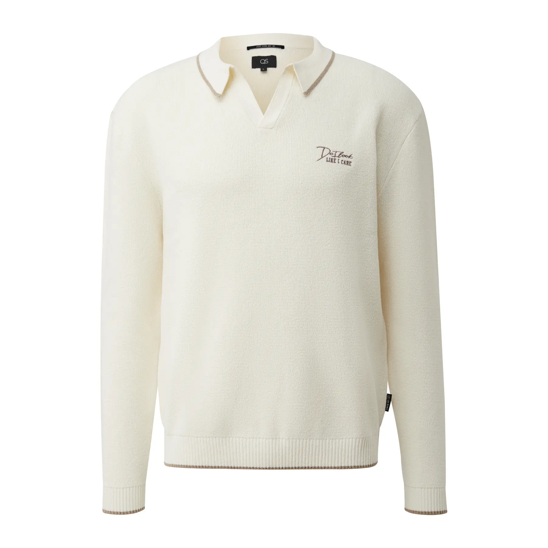 Pull aus Baumwoll-Crêpe QS Relaxed Fit