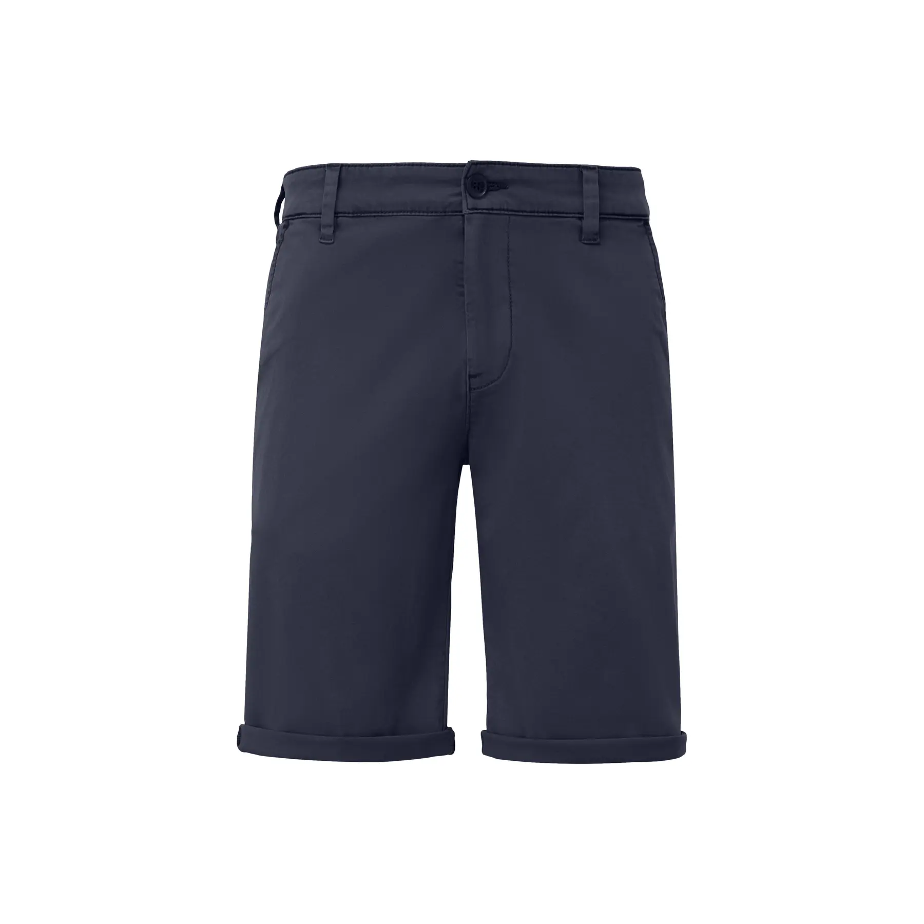 Bermuda in twill di cotone elasticizzato QS