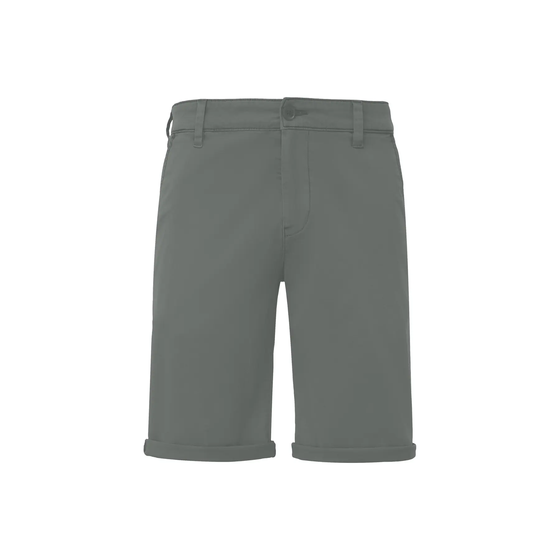 Bermuda in twill di cotone elasticizzato QS
