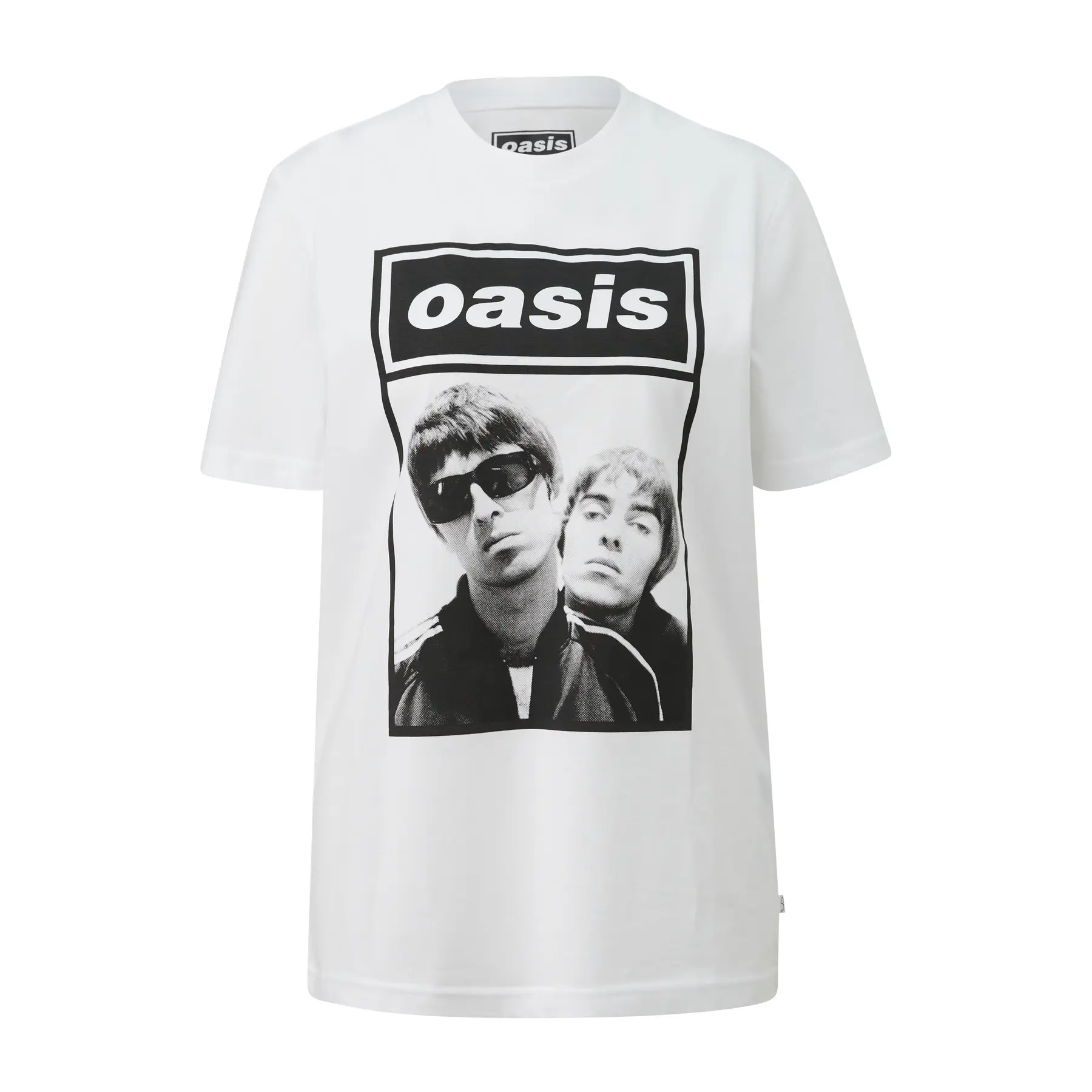 T-shirt con effigie del gruppo oasis® donna QS