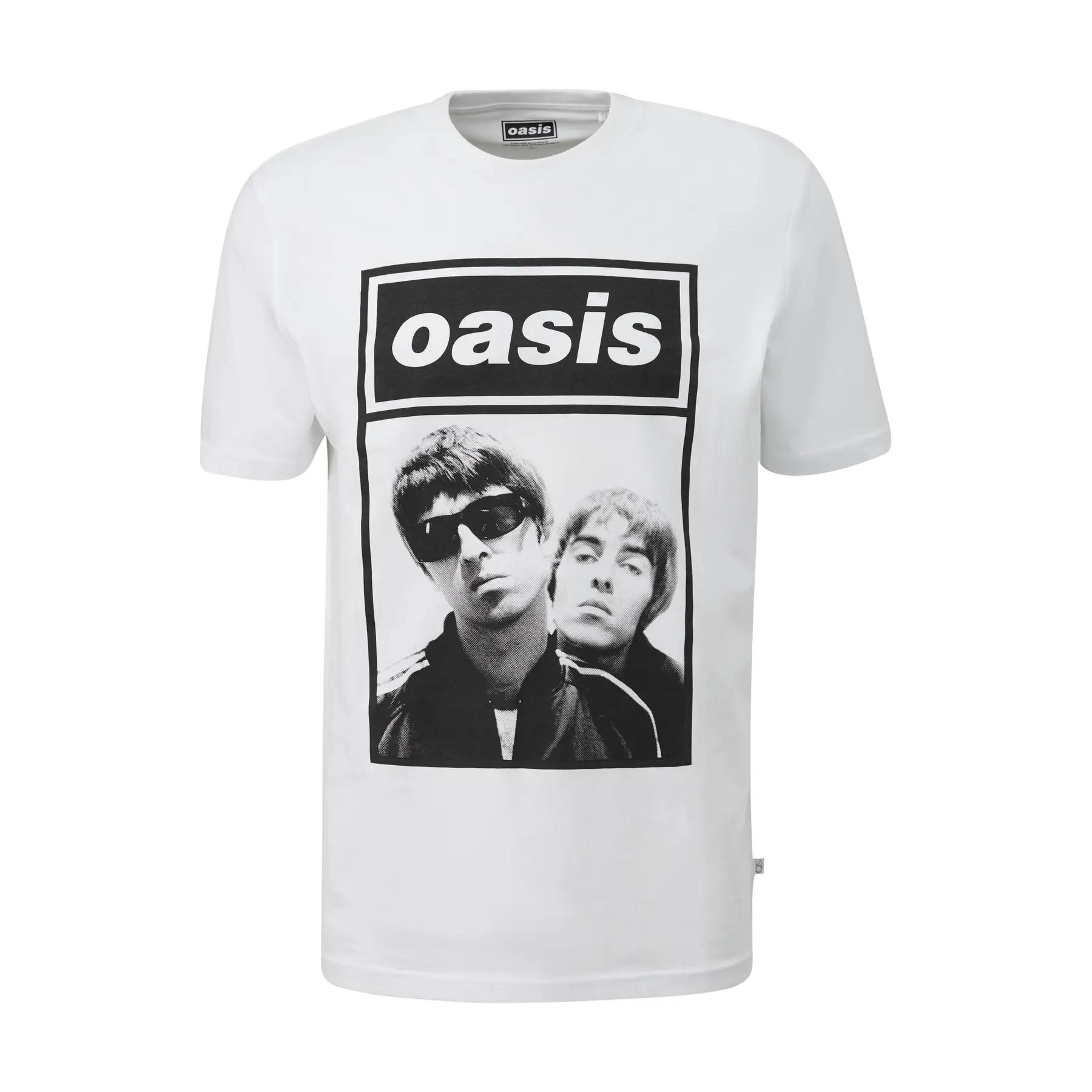 T-shirt stampato con il logo del gruppo Oasis® QS