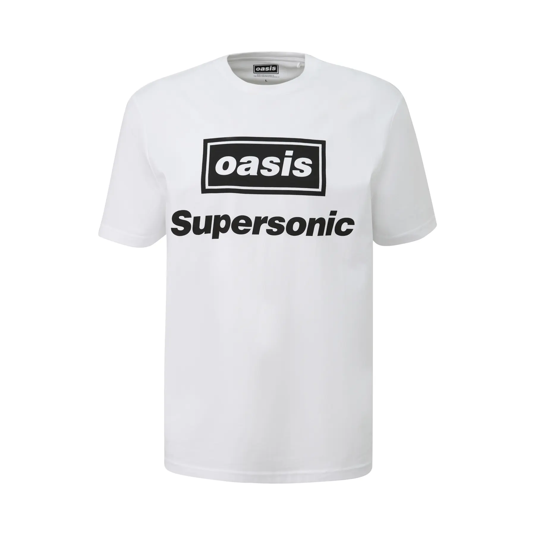 T-shirt stampato con il logo del gruppo Oasis® QS