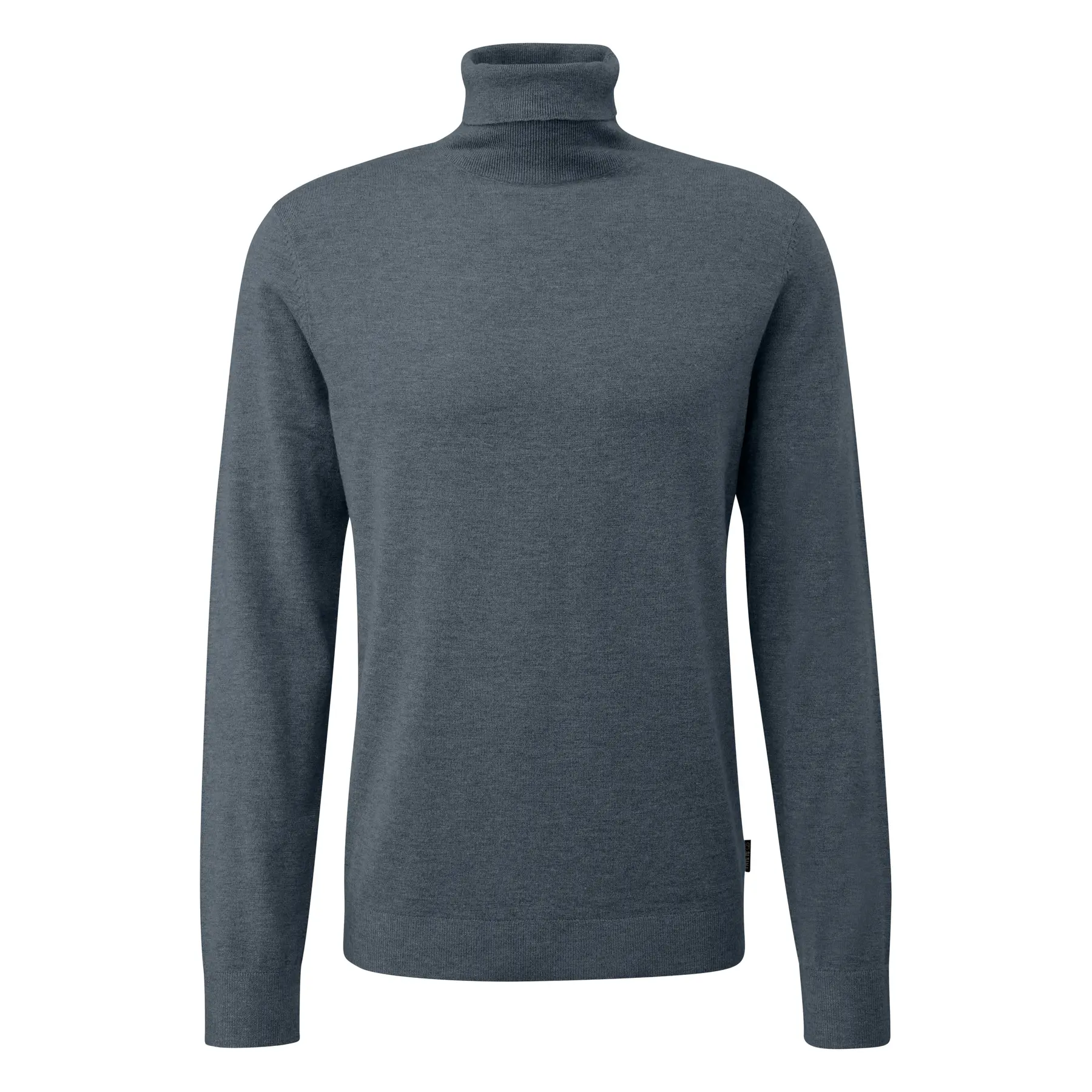 Maglione a collo alto in maglia QS Slim Fit