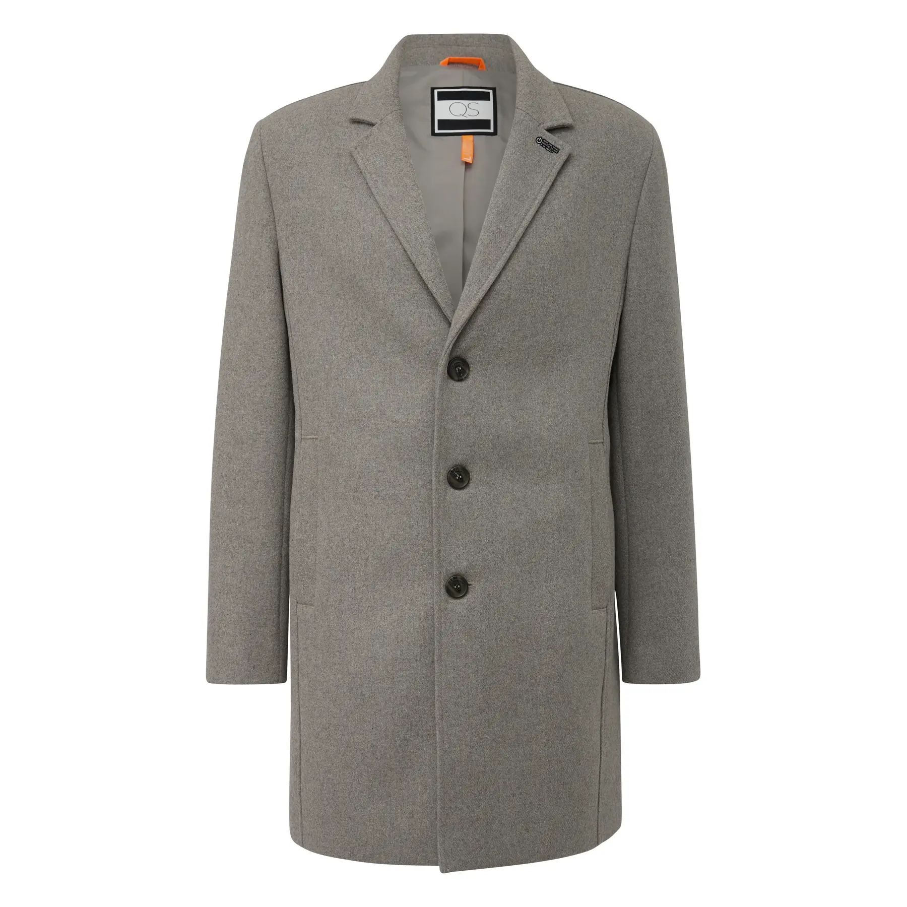 Cappotto in lana mista QS