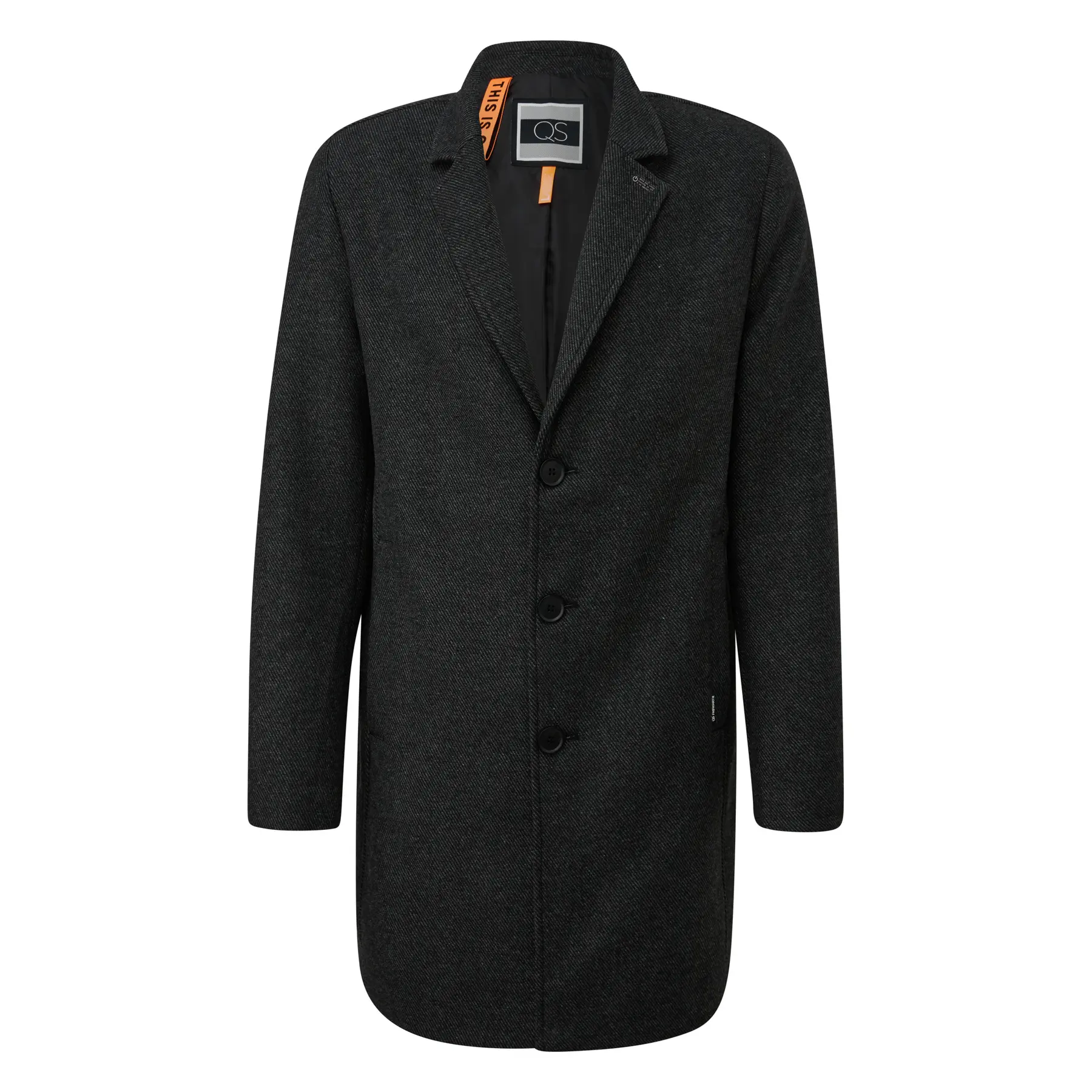 Cappotto in lana mista QS