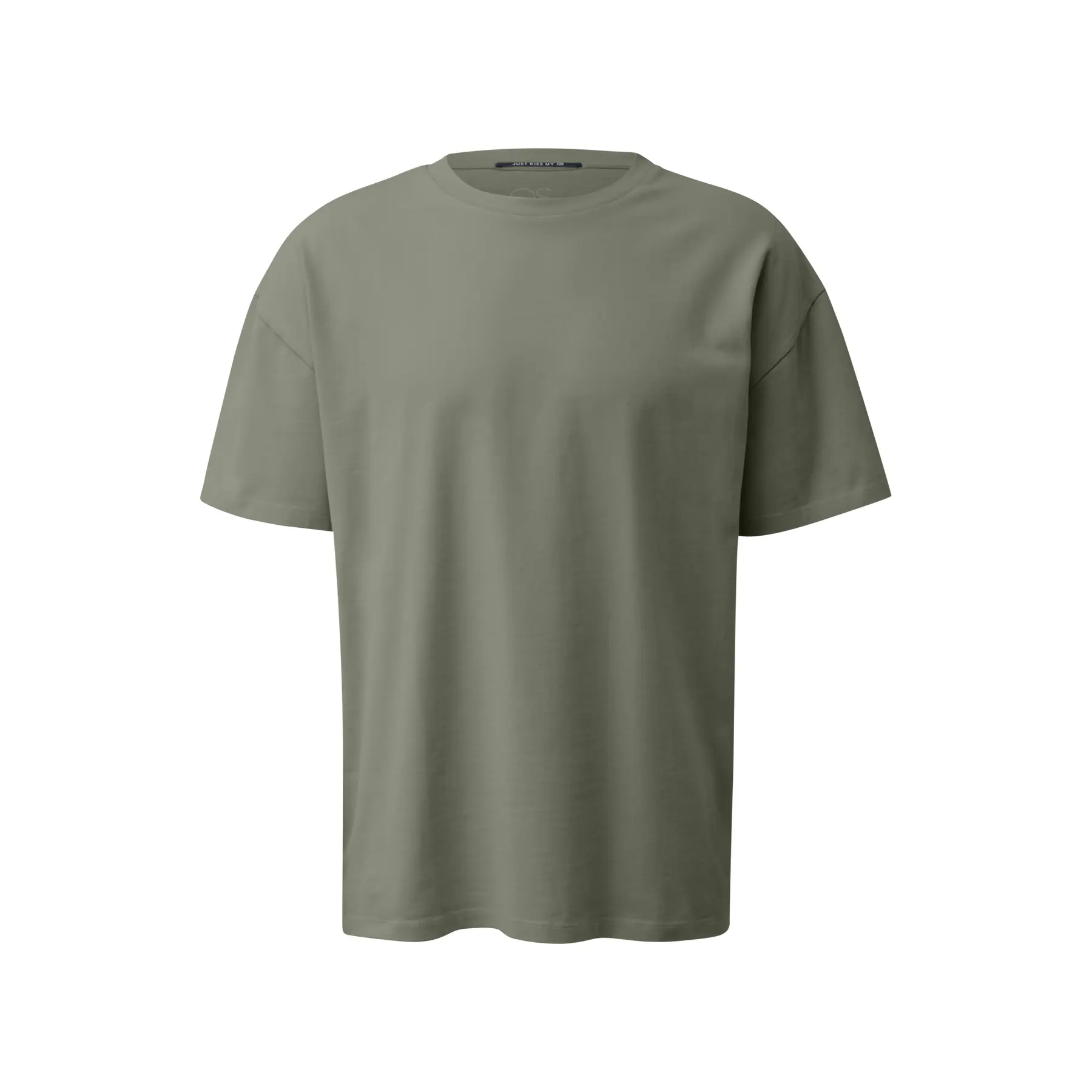 T-shirt a manica corta in jersey spesso e morbido con stampa sul retro, Vestibilità Relaxed QS