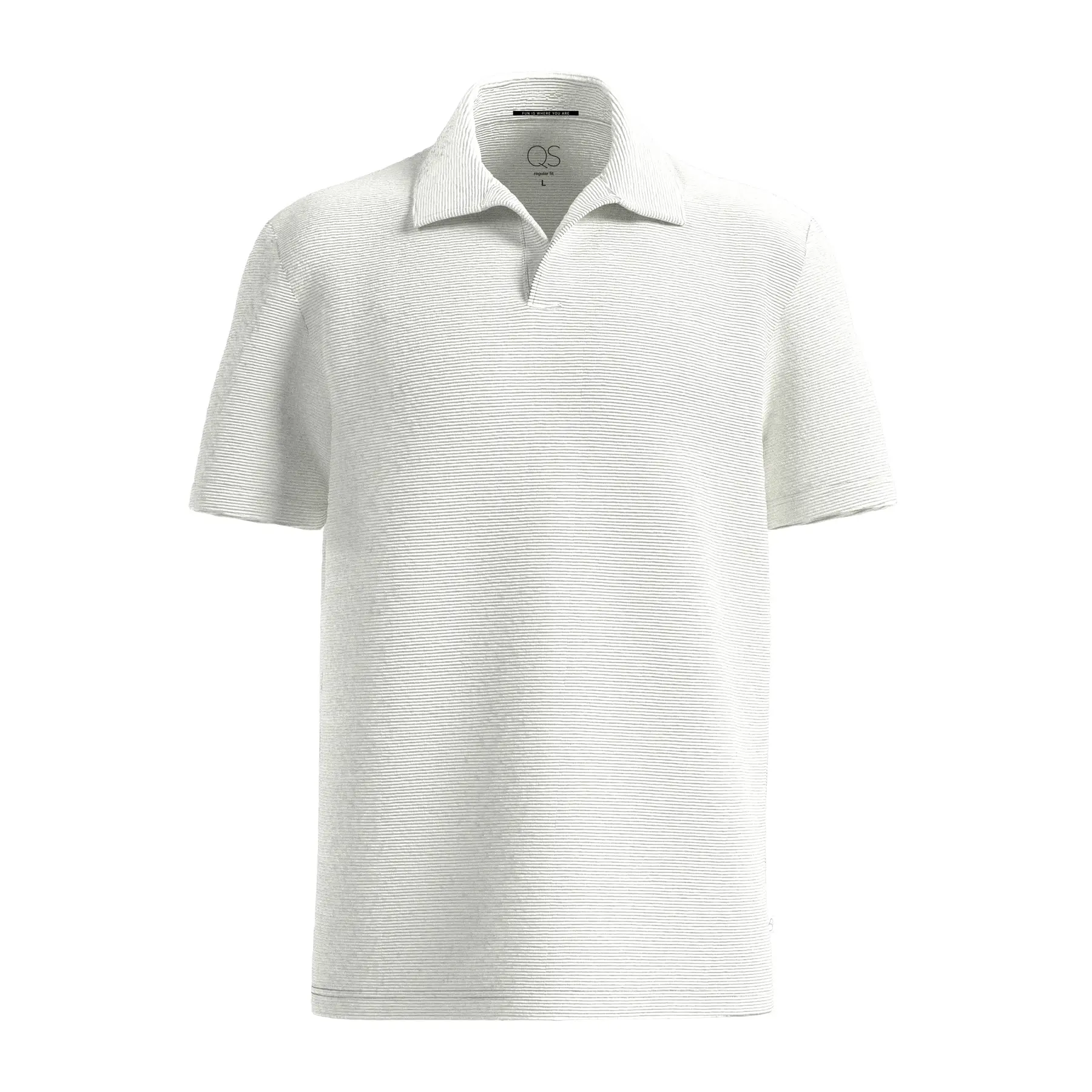 Chemise con col polo aperto e struttura ottomana QS