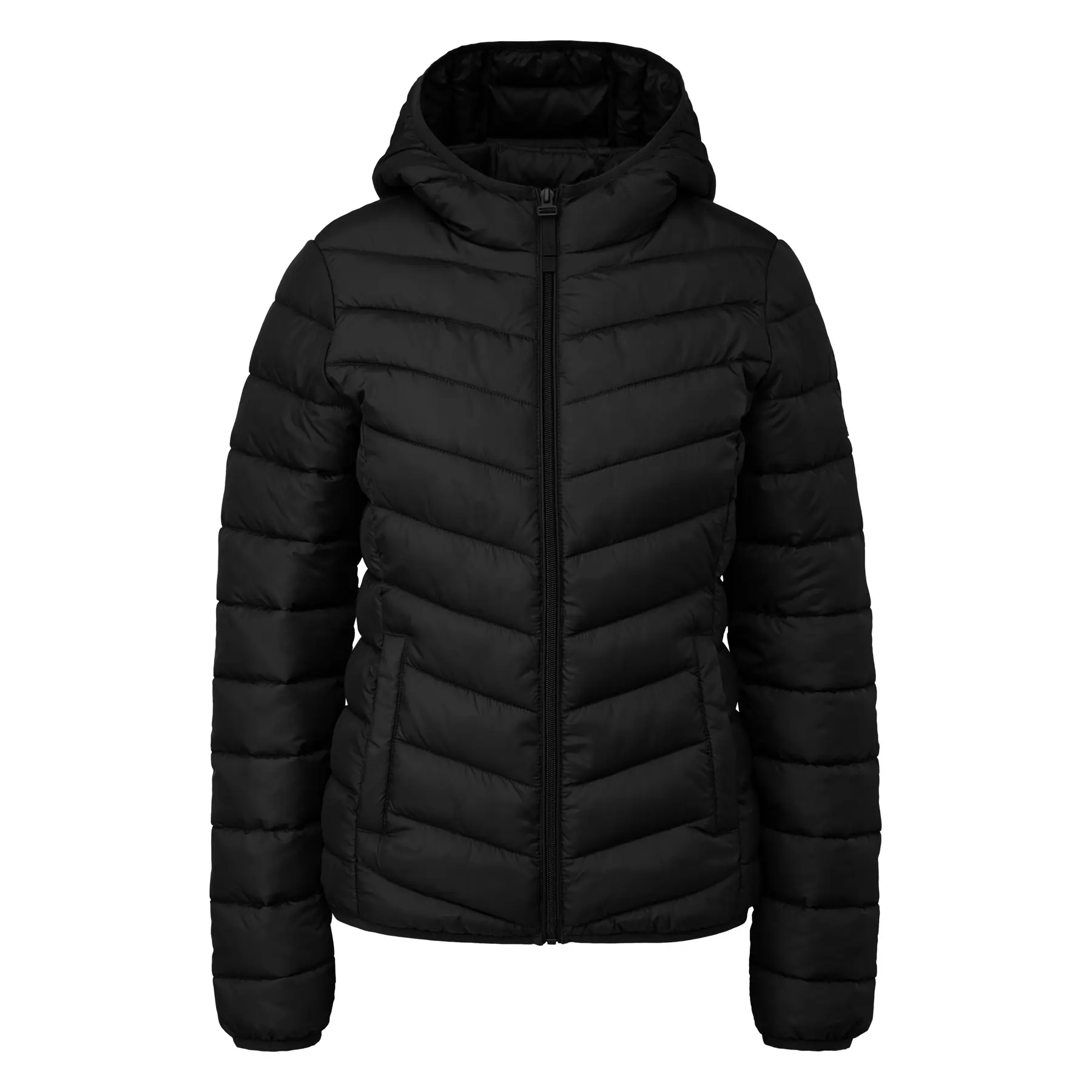Leicht gepolsterte Kapuzenjacke Damen QS