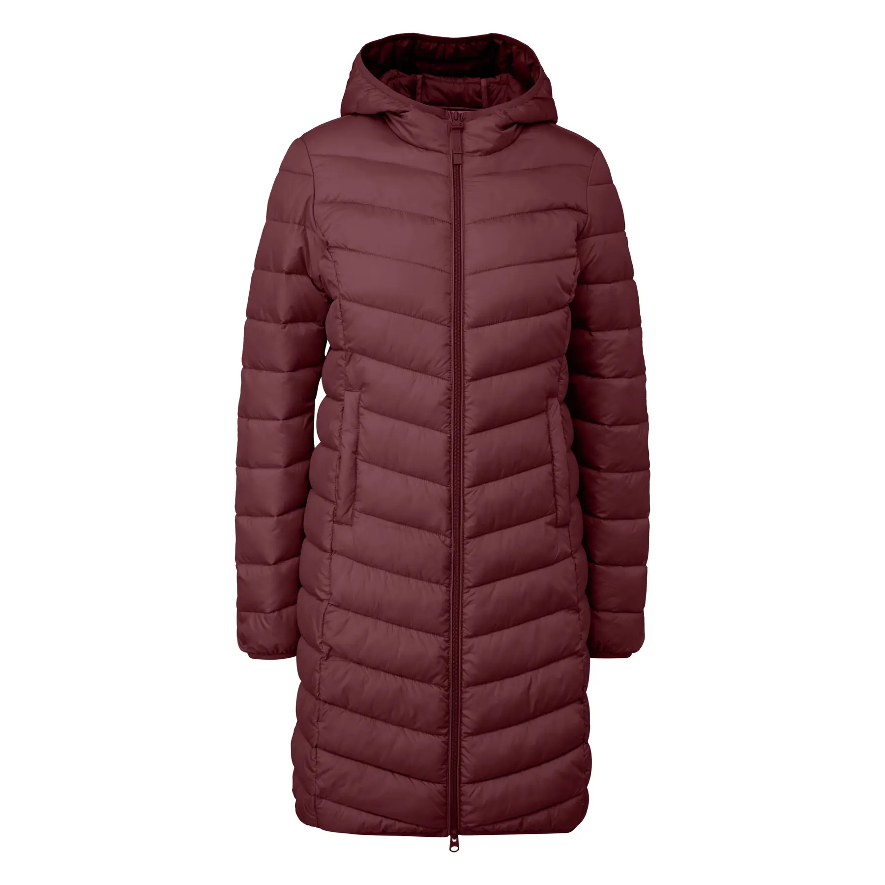Giacca leggermente imbottita con cappuccio donna QS