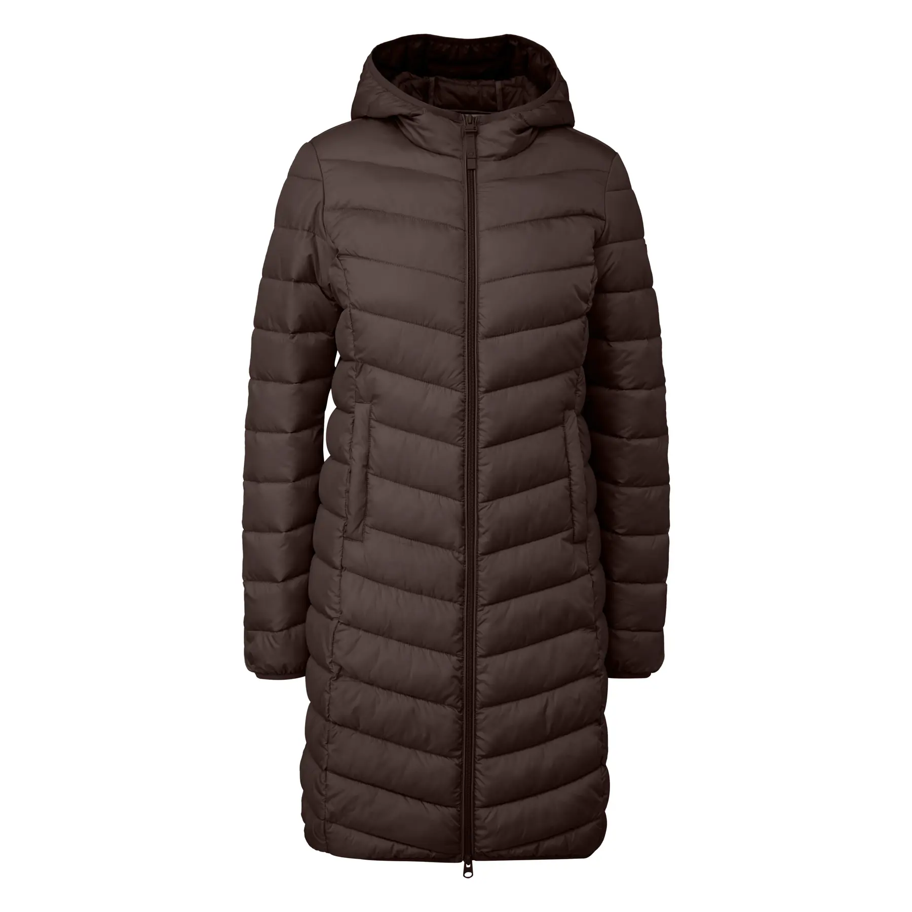 Giacca leggermente imbottita con cappuccio donna QS