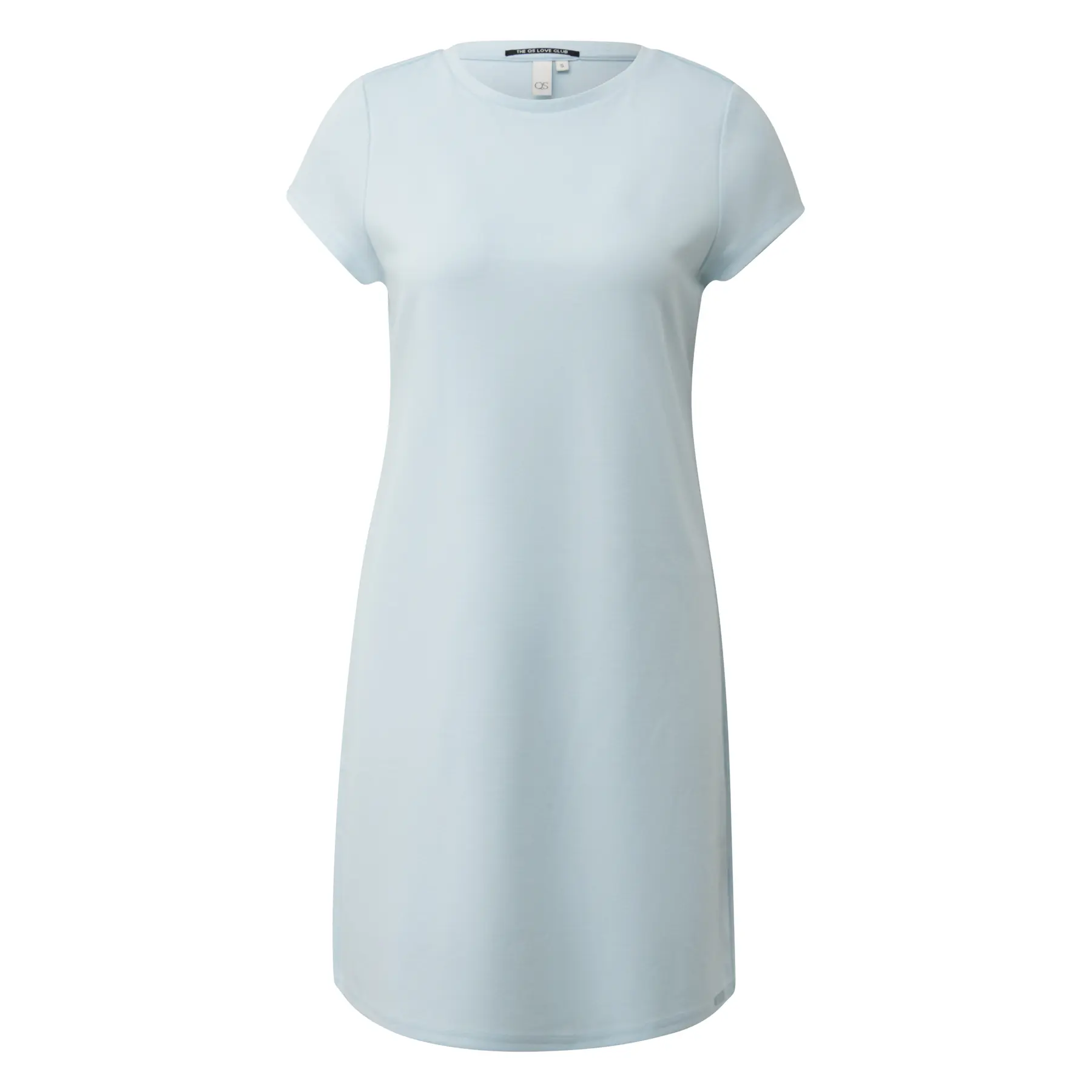Jersey Kleid knielang mit Rundhalsausschnitt Damen QS