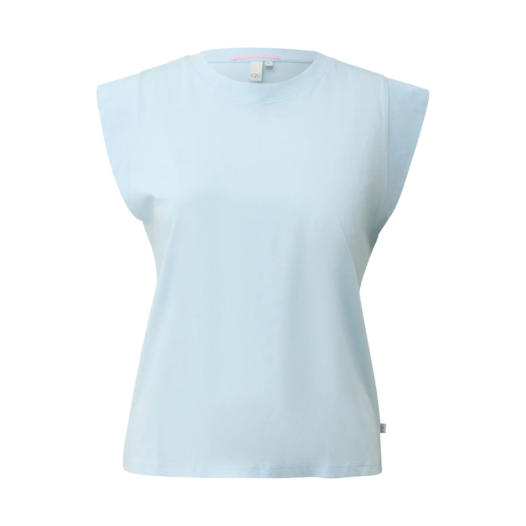 Camicia in cotone con dettaglio sulle spalle donna