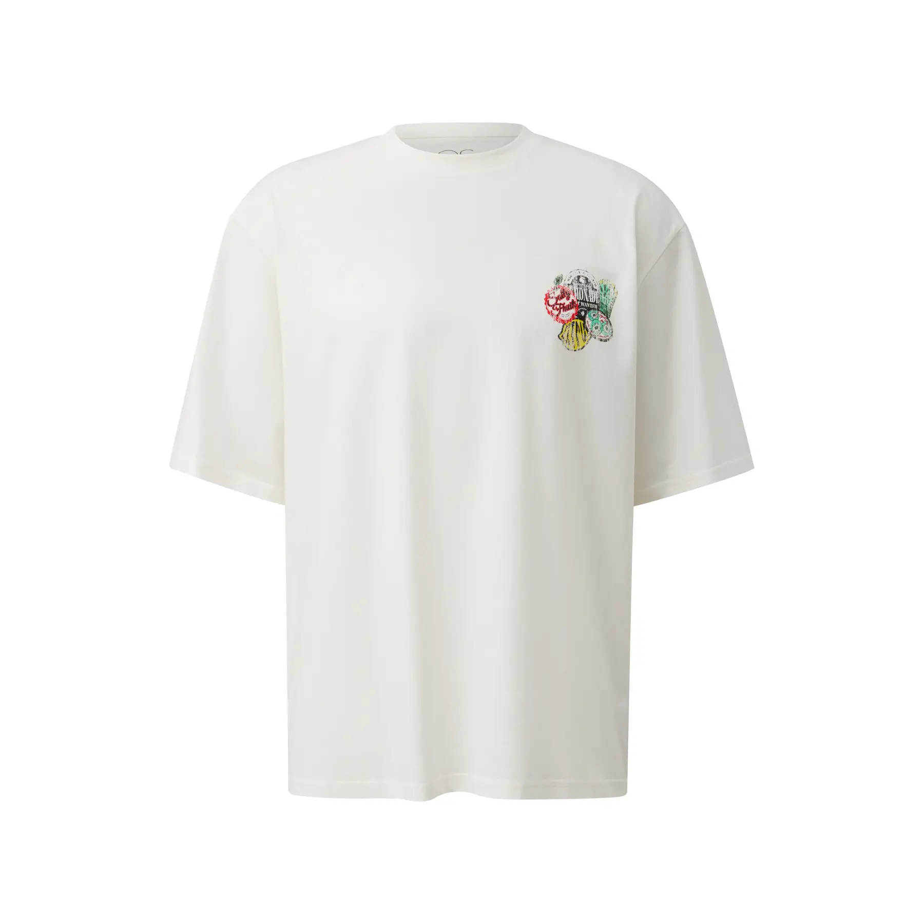 T-shirt Relaxed Fit con stampa sul retro QS