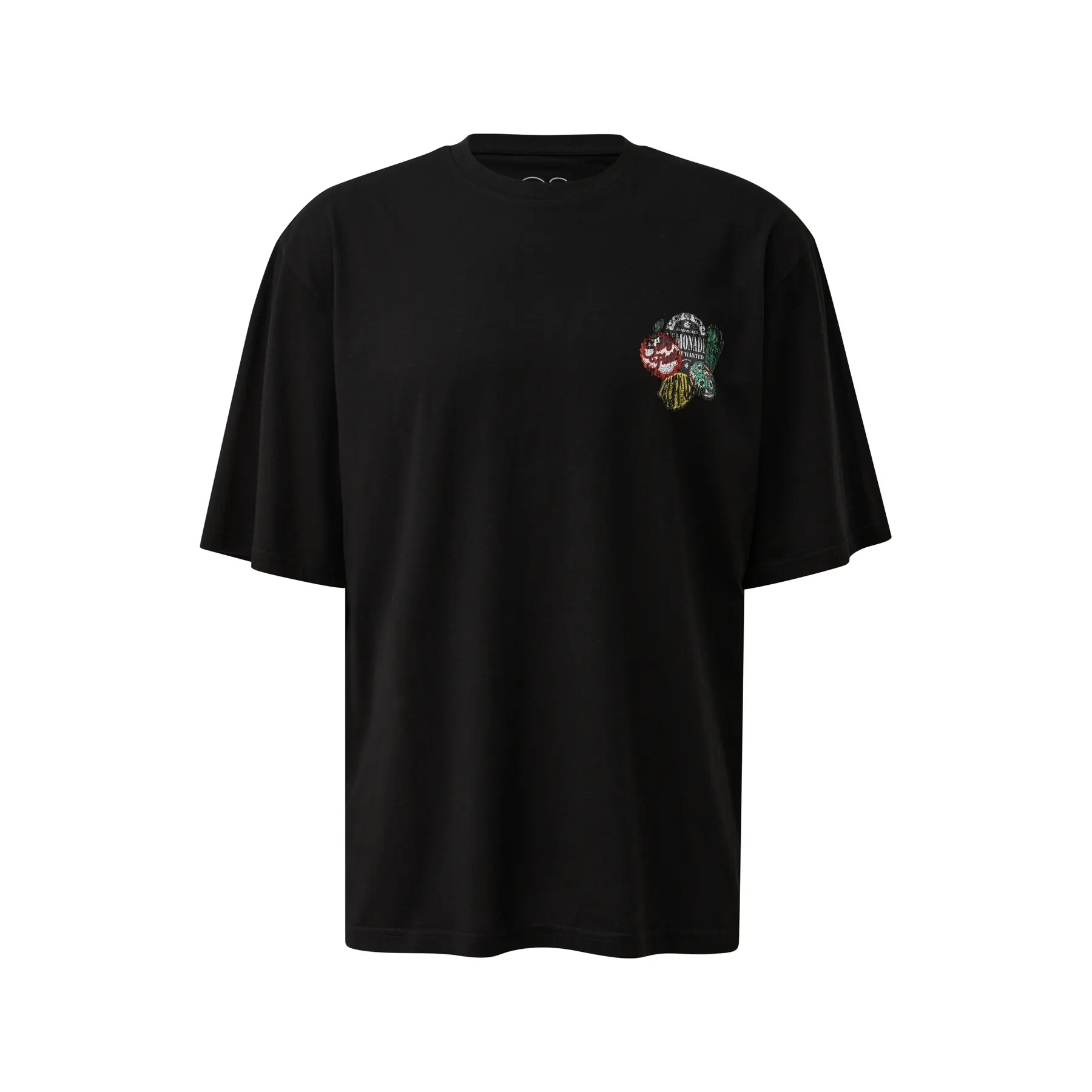 T-shirt Relaxed Fit con stampa sul retro QS