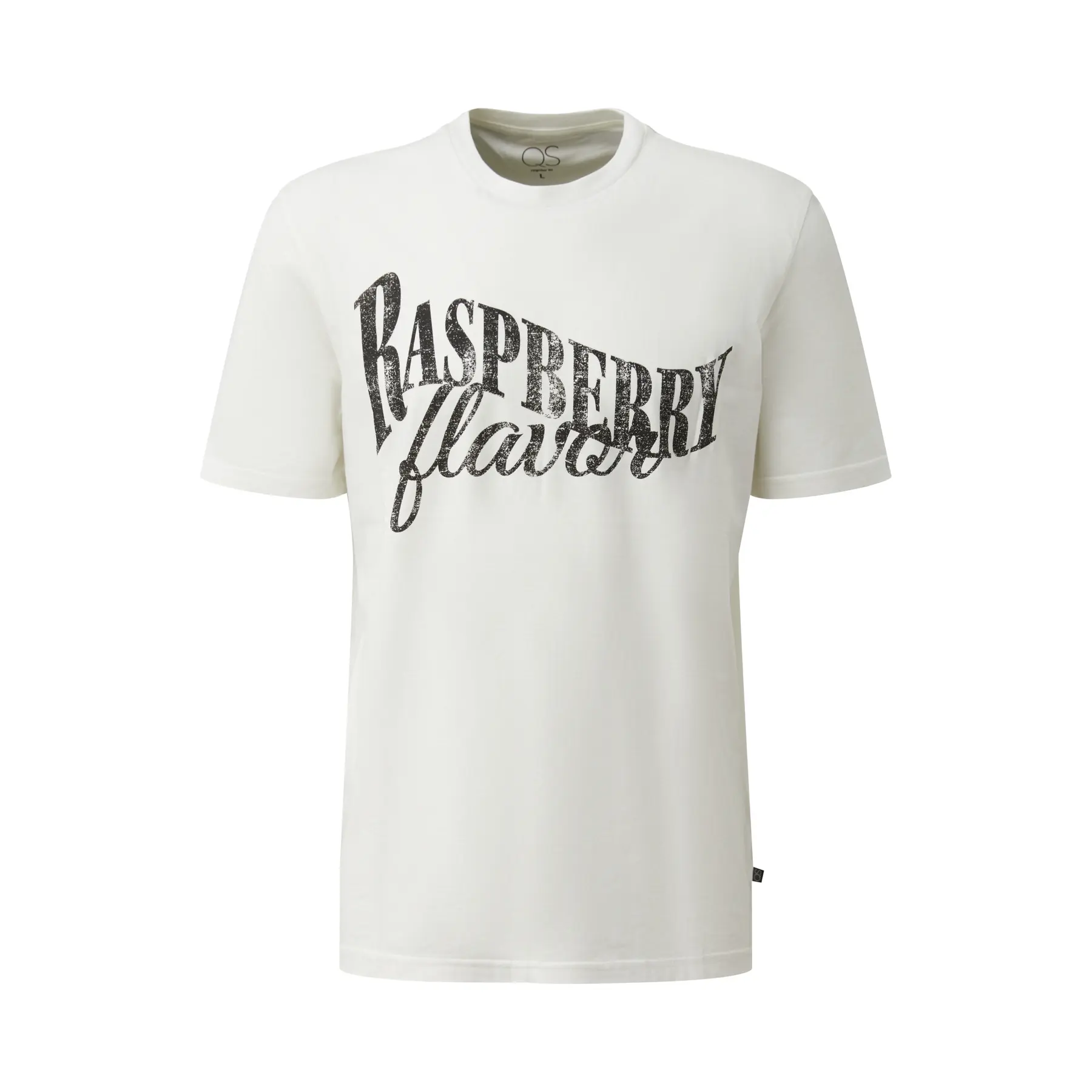 T-shirt Regular Fit con stampa frontale QS