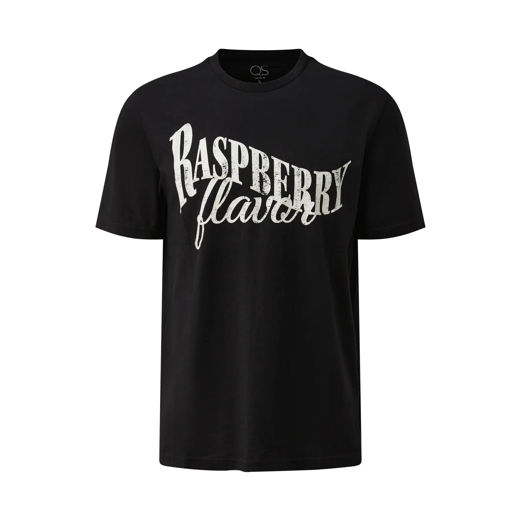 T-shirt Regular Fit con stampa frontale QS
