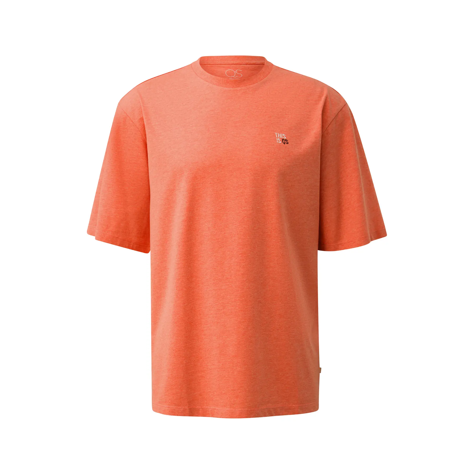 T-shirt Relaxed Fit in filo melange QS
