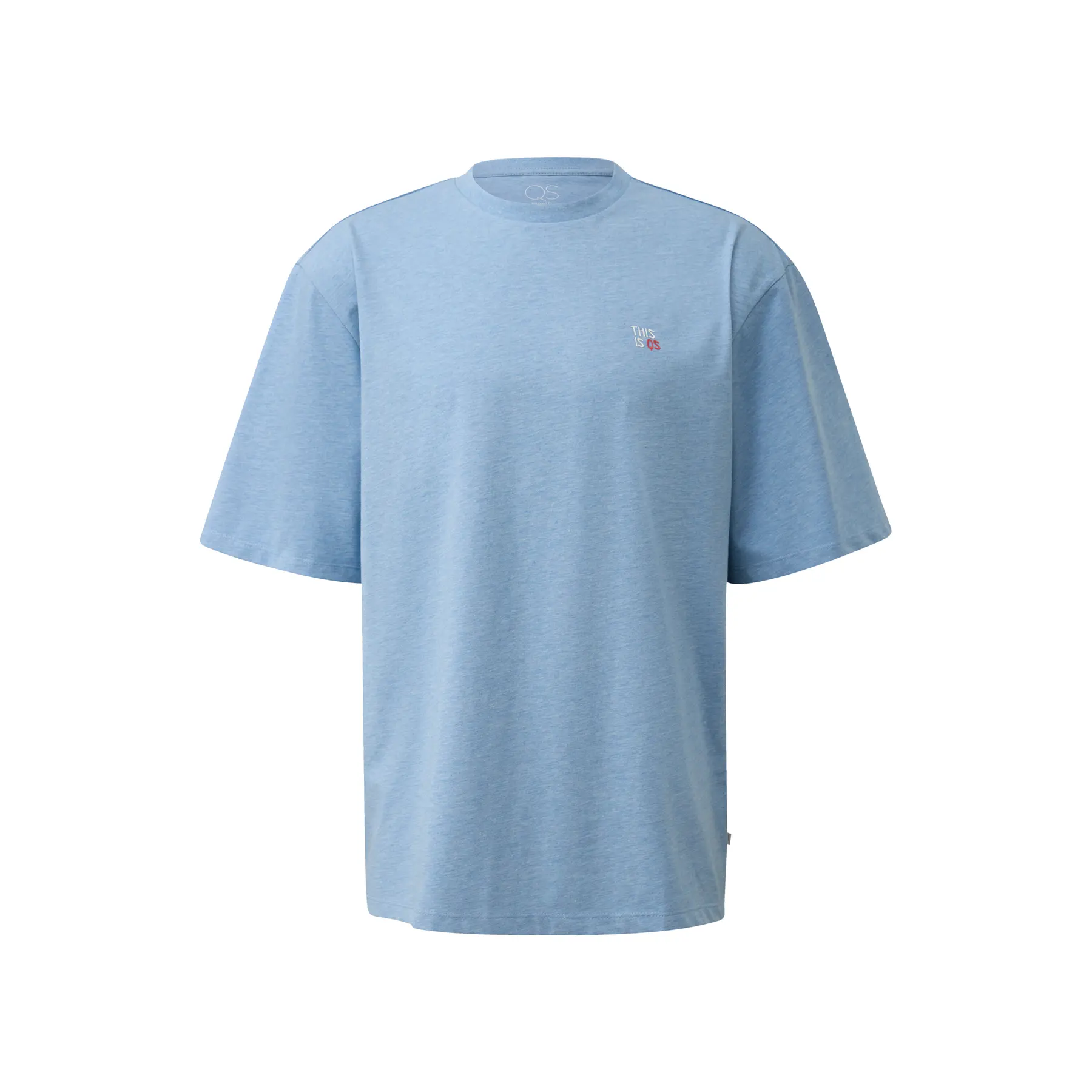 T-shirt Relaxed Fit in filo melange QS