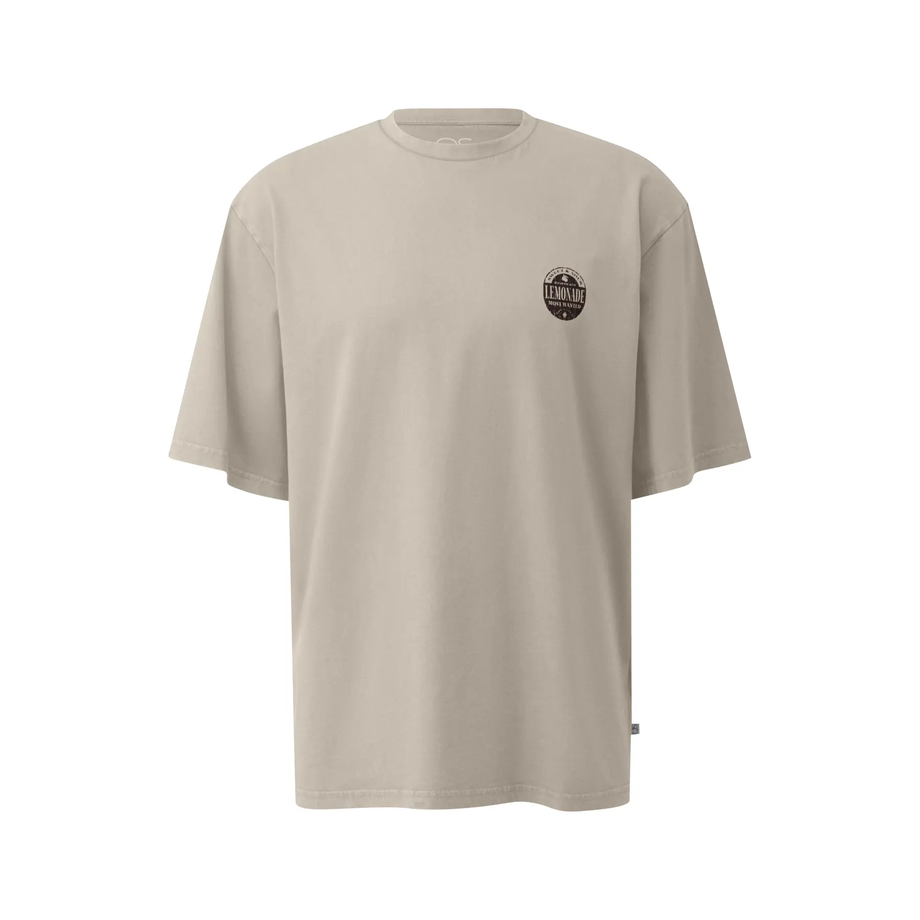 T-shirt Relaxed Fit lavato con stampa sul retro 2180250 QS