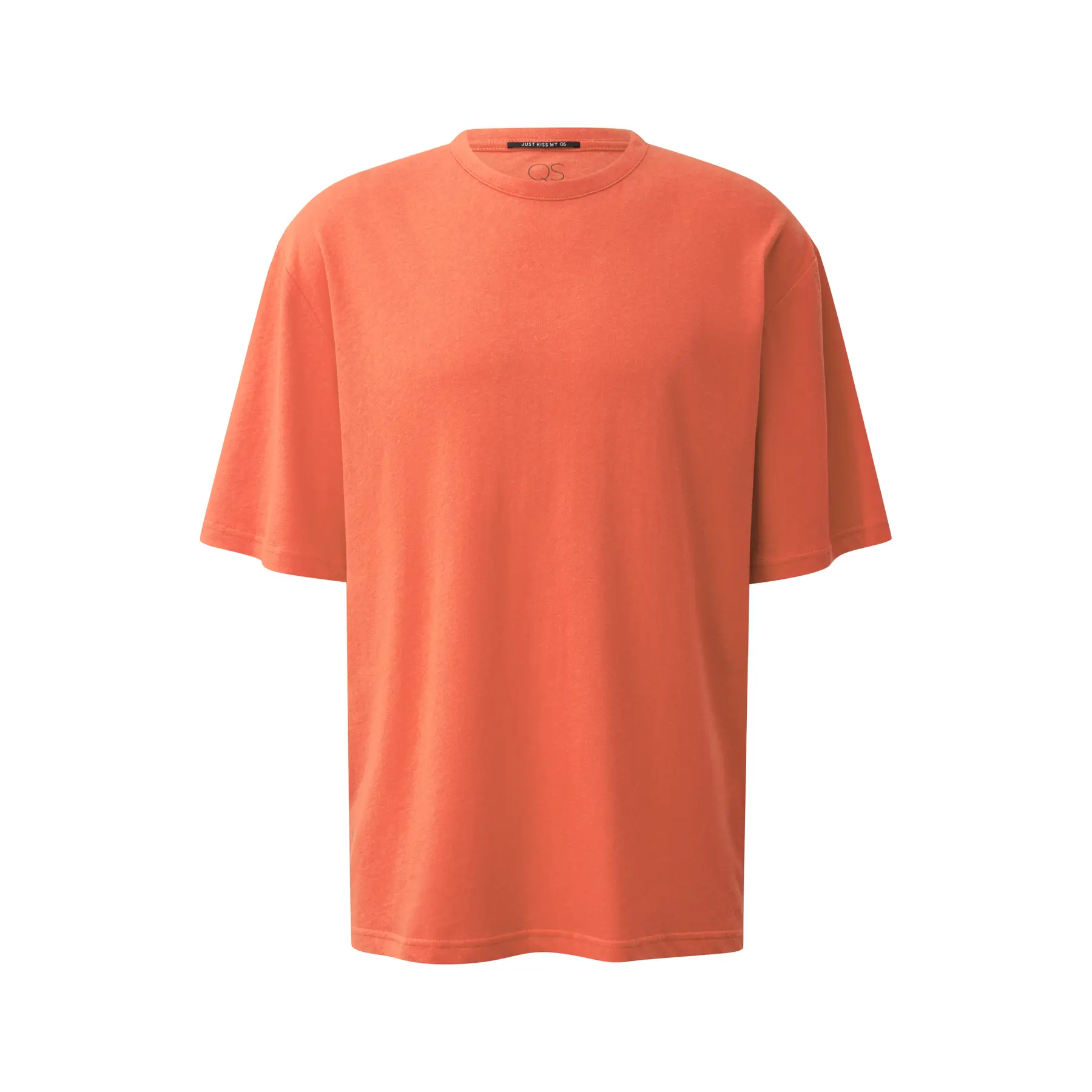 T-shirt Relaxed Fit in misto lino QS
