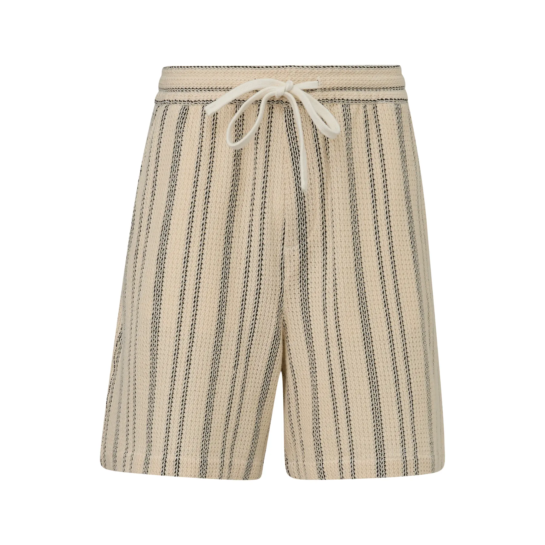 Short a righe con effetto uncinetto QS