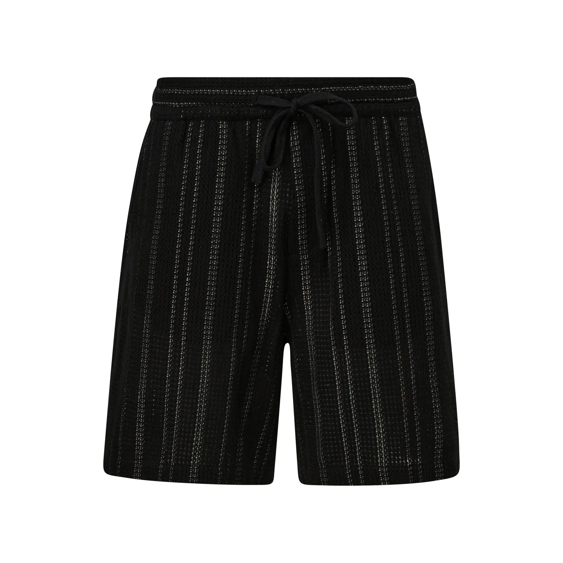 Short a righe con effetto uncinetto QS