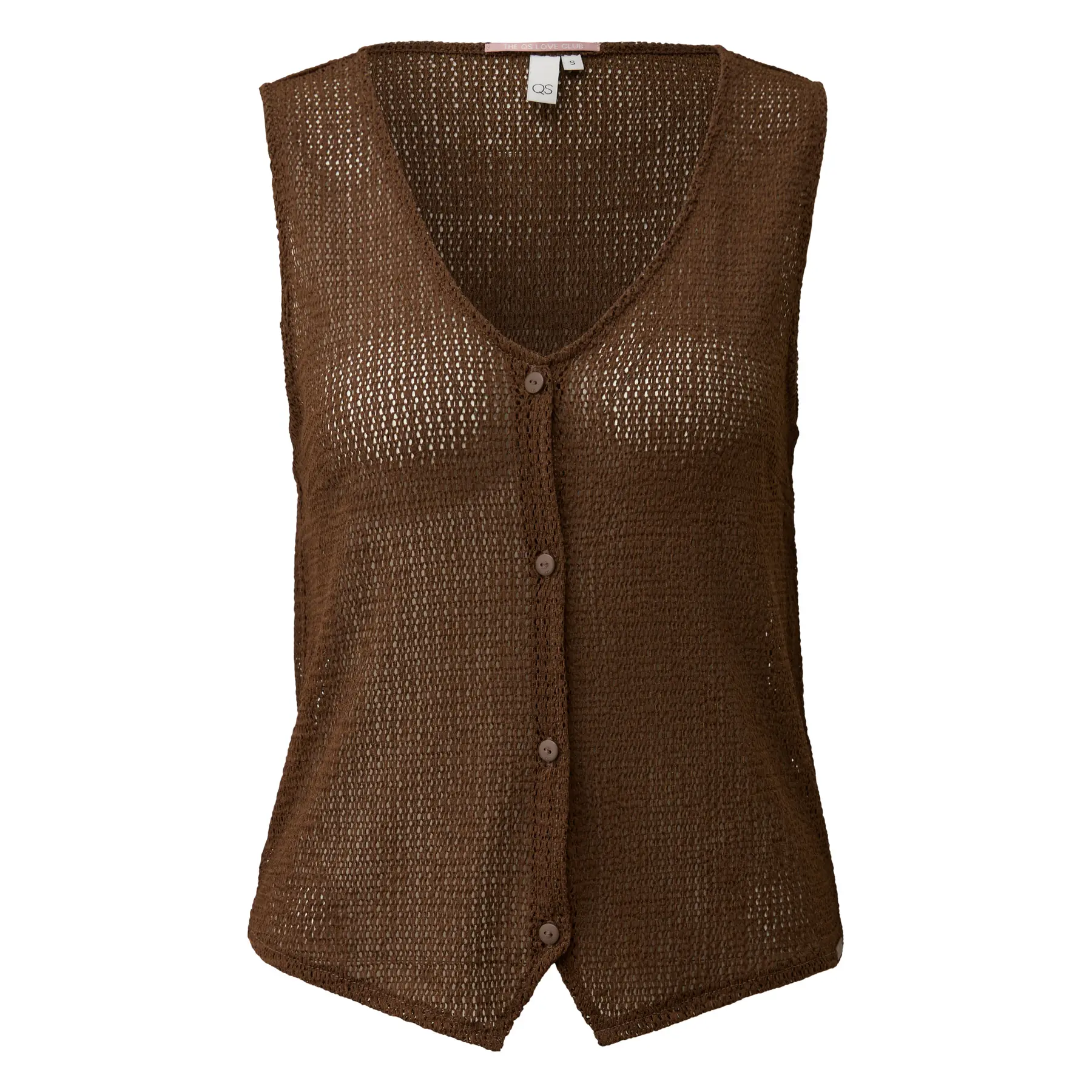Leicht transparente Bluse Damen QS