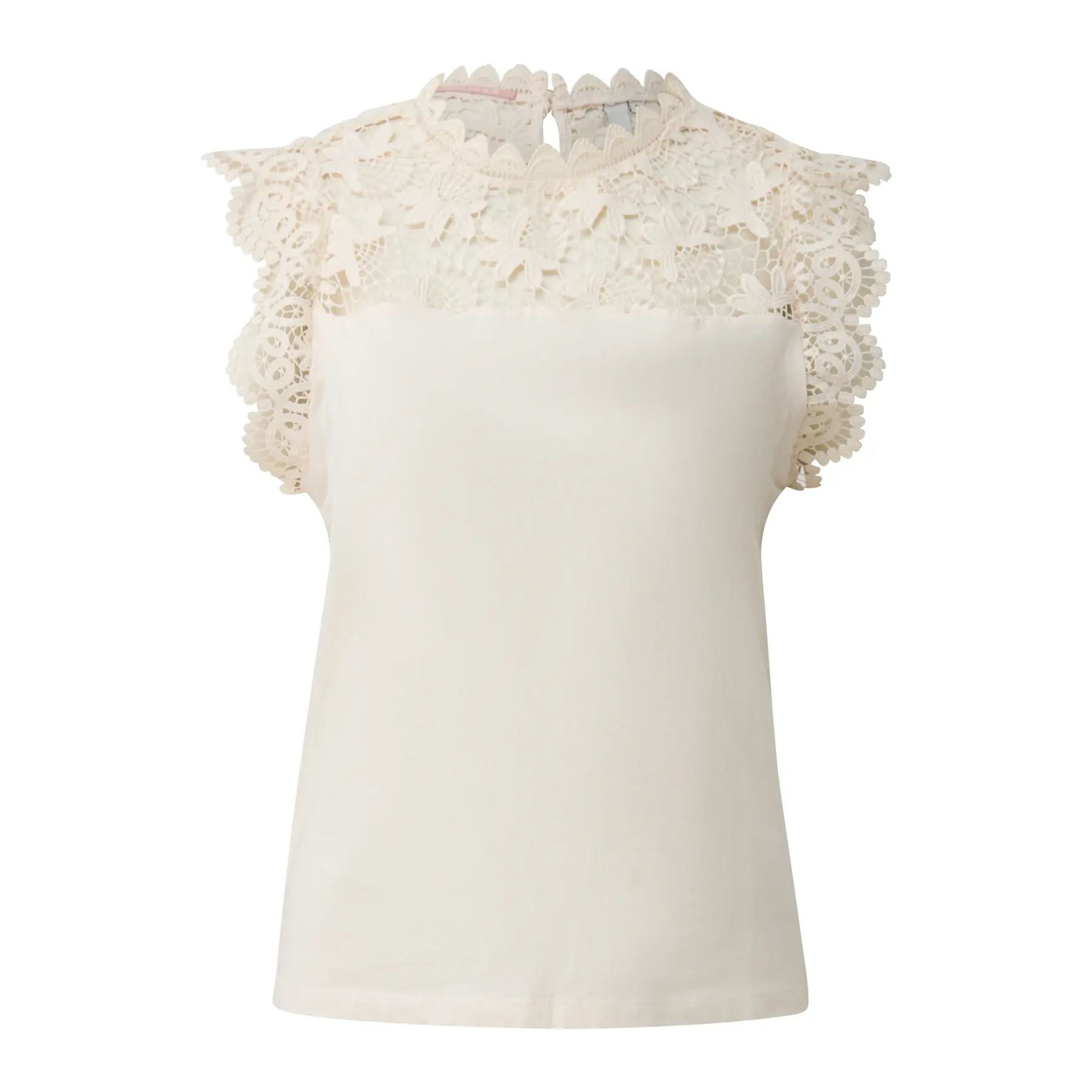 T-shirt da donna in pizzo QS