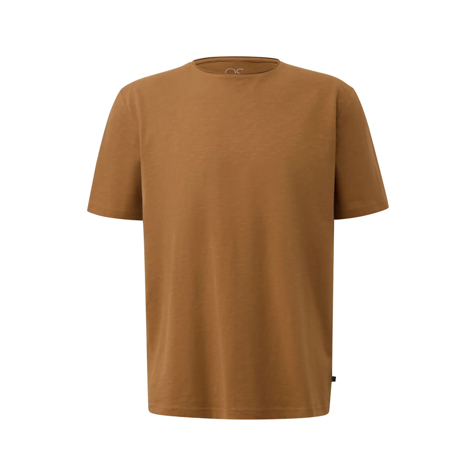T-shirt con bordi arrotolati QS