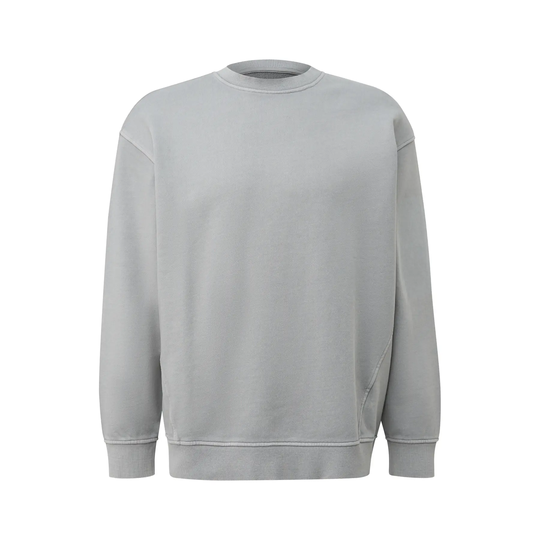 Sweatshirt mit Logo-Patch QS