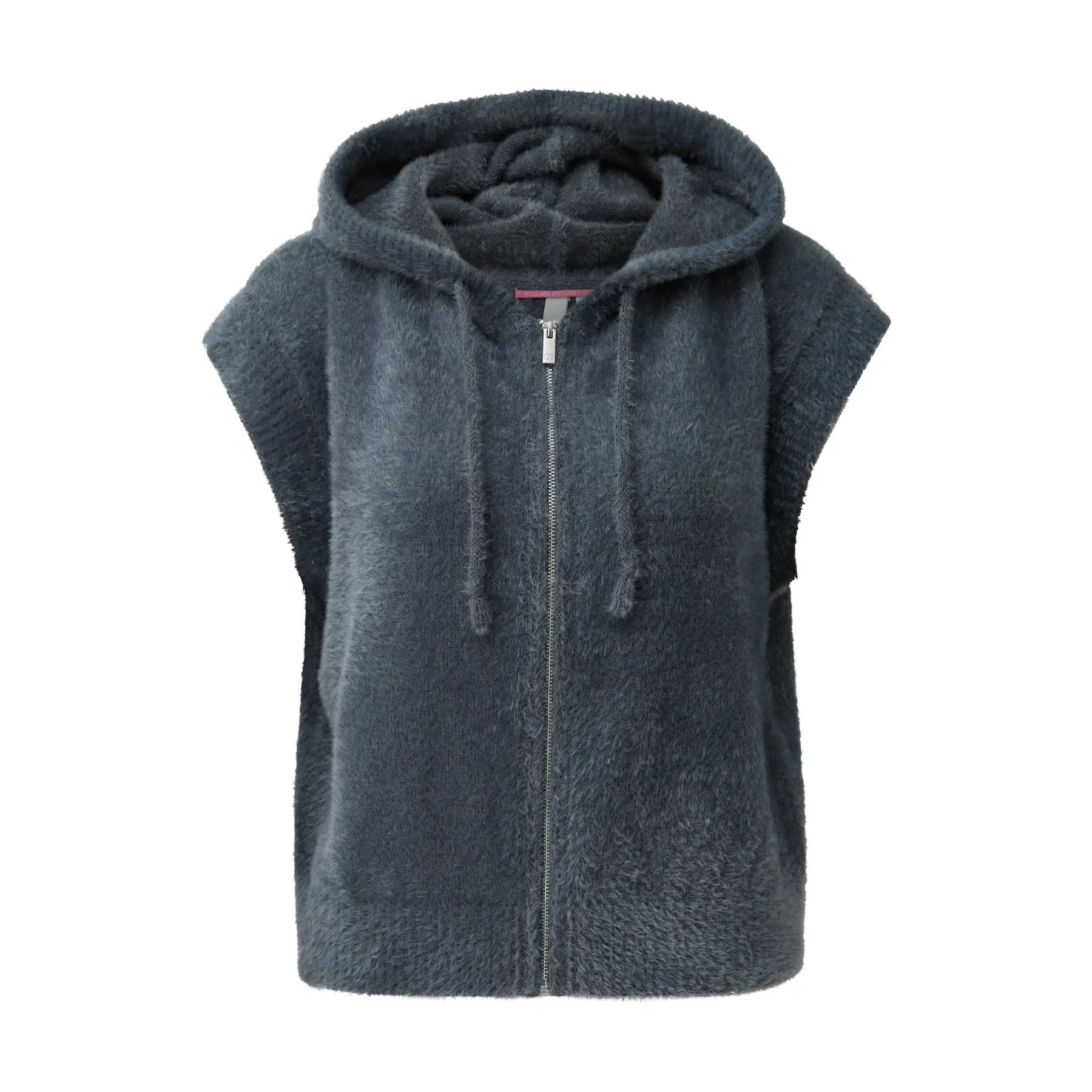 Damen Extra Weicher Strickhoodie QS