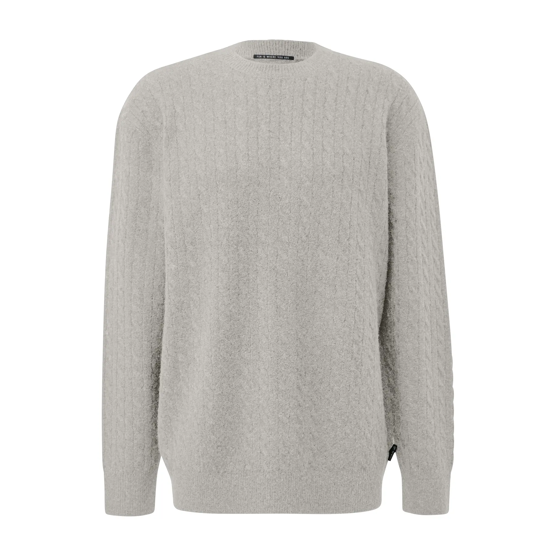 Maglione in Maglia Taglio Relaxed Fit QS