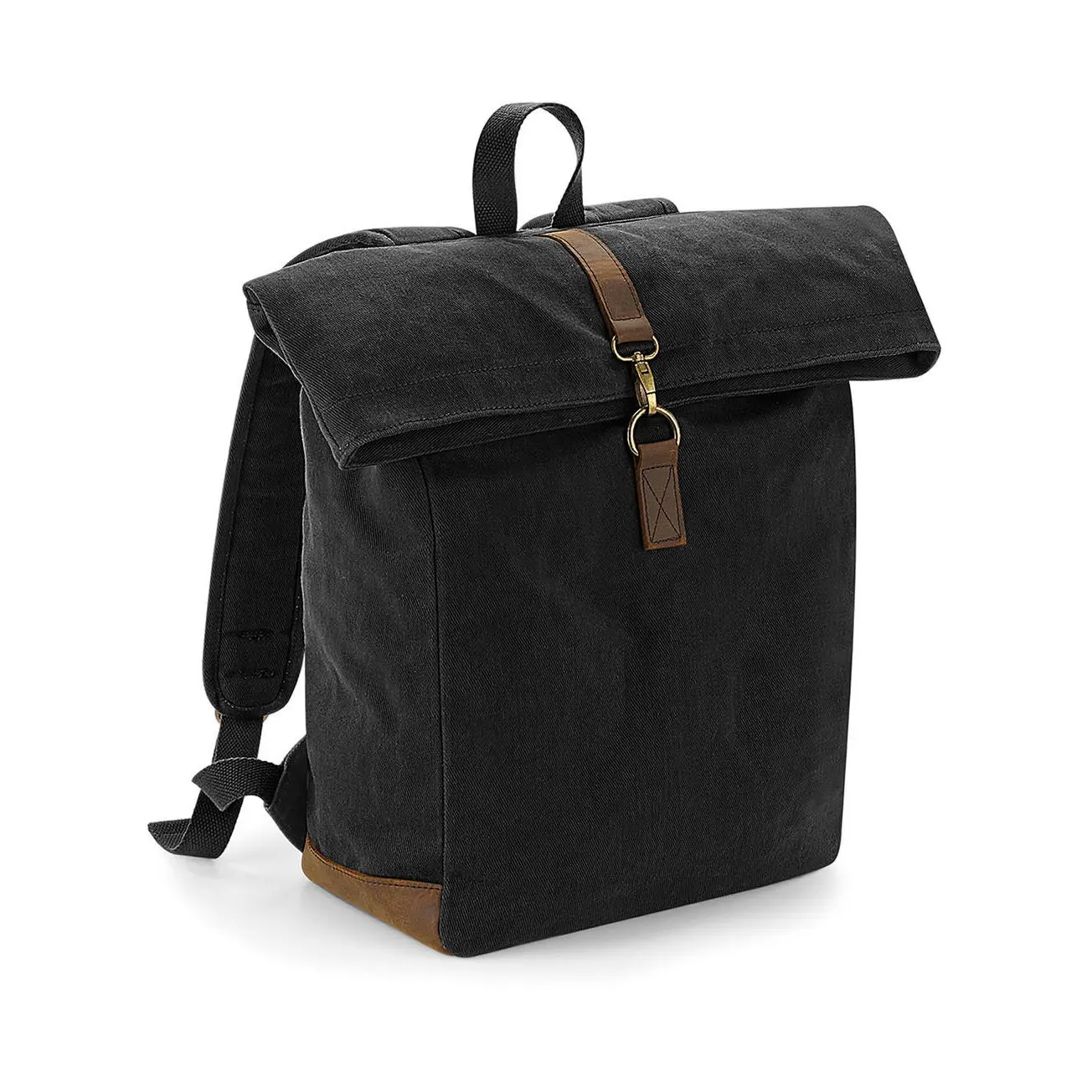 Wasserdichter Rucksack aus Leinwand Quadra Heritage