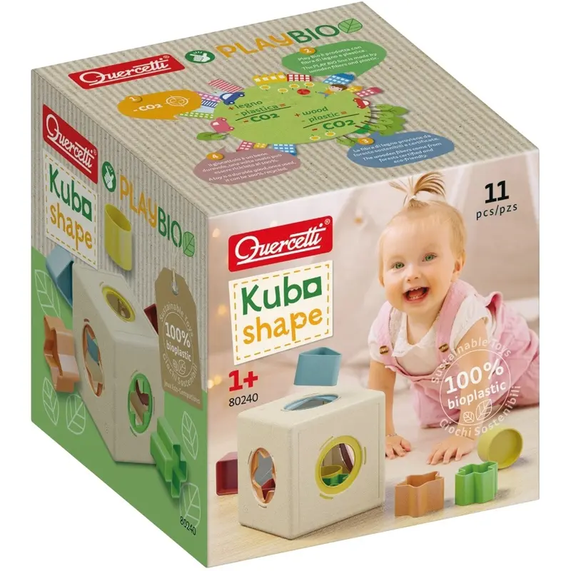 Cube d'activité Quercetti Play Bio Kubo SHape