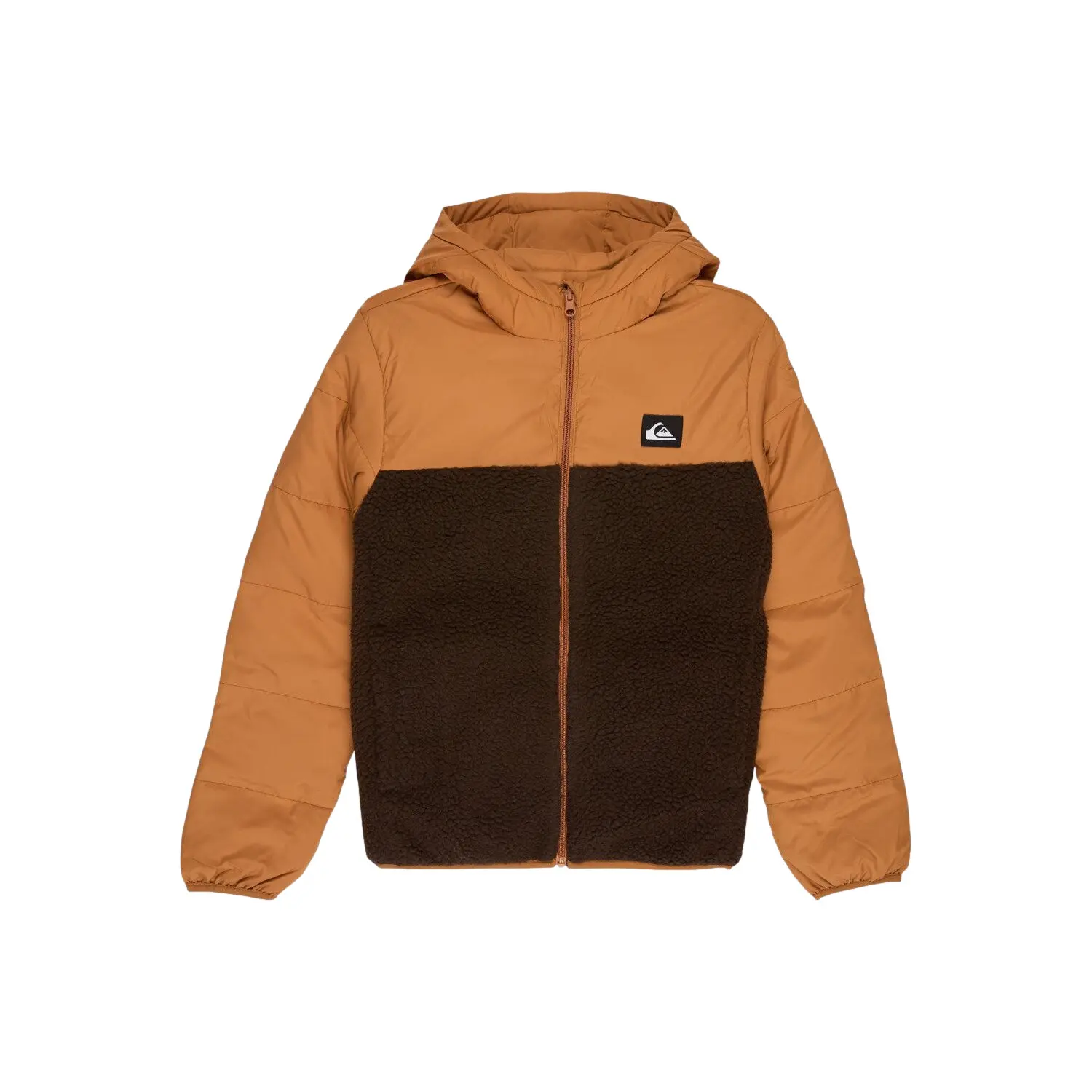Doudoune à capuche zippé enfant Quiksilver Scaly Reversible