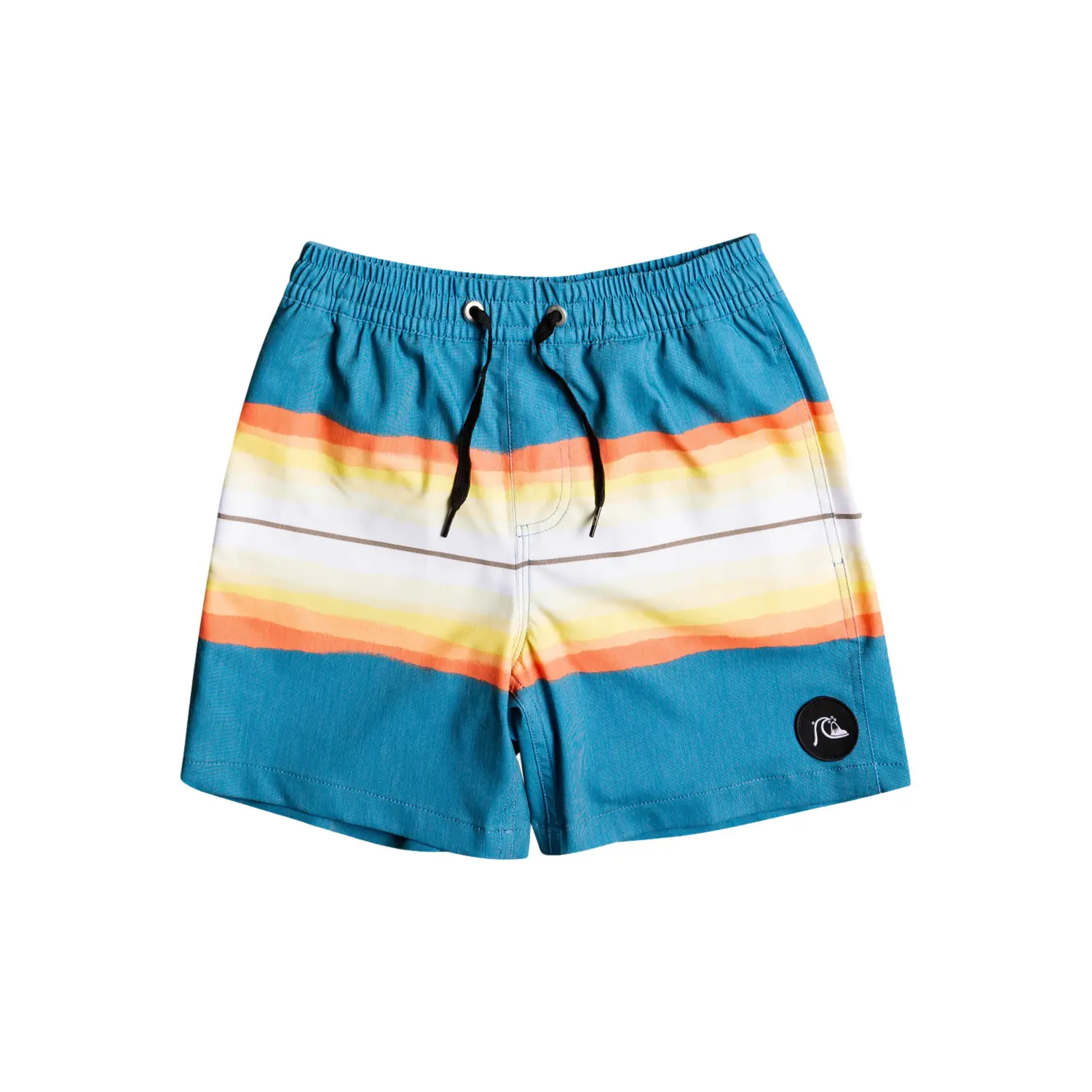 Pantaloncini da bagno in resina colorata per bambini Quiksilver Pcs Volley 14
