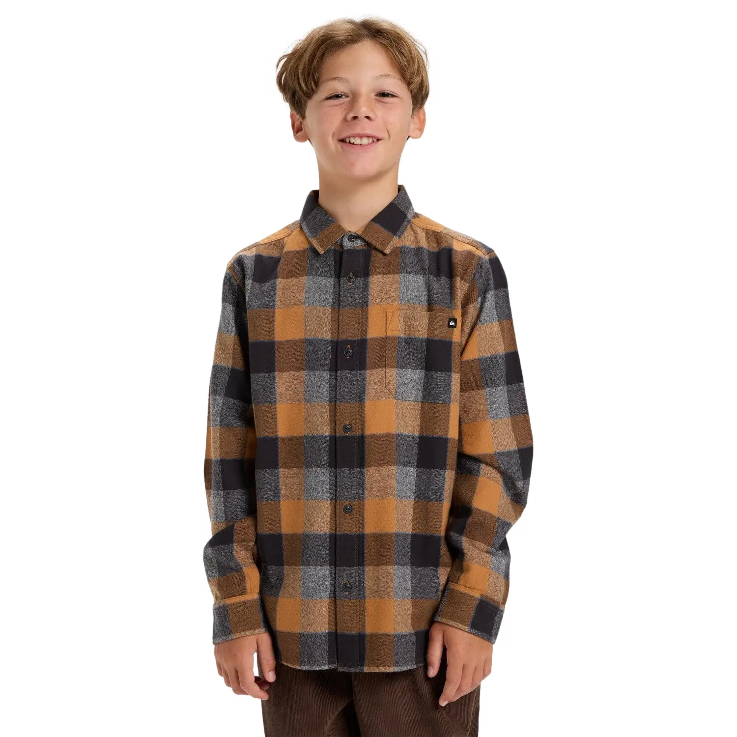 Langarmshirt Kind Quiksilver Motherfly Plaid