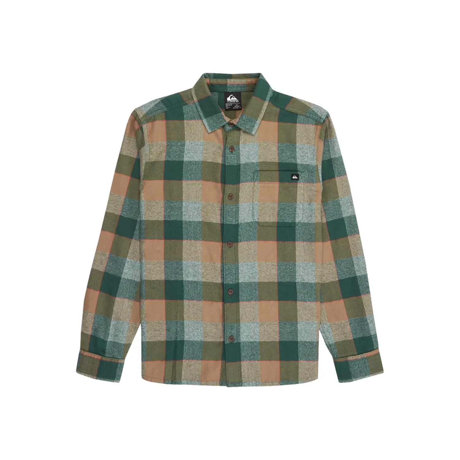 Chemise manches longues enfant Quiksilver Motherfly Plaid