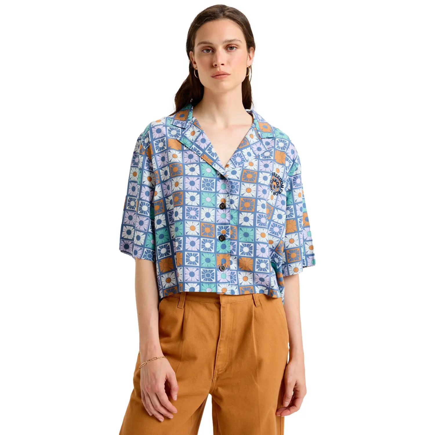 Damenhemd Quiksilver Tilebloom