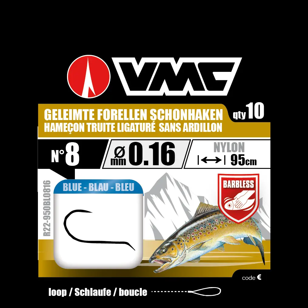 Haken VMC Fishco HSSA Dia=0,25 95cm