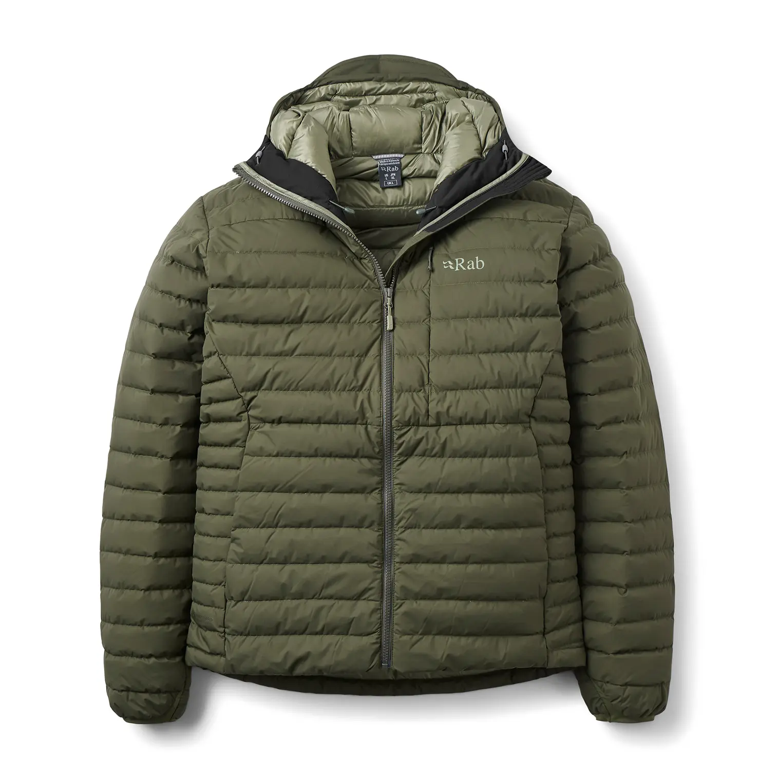 Hooded jacket Rab Microlight Windstopper