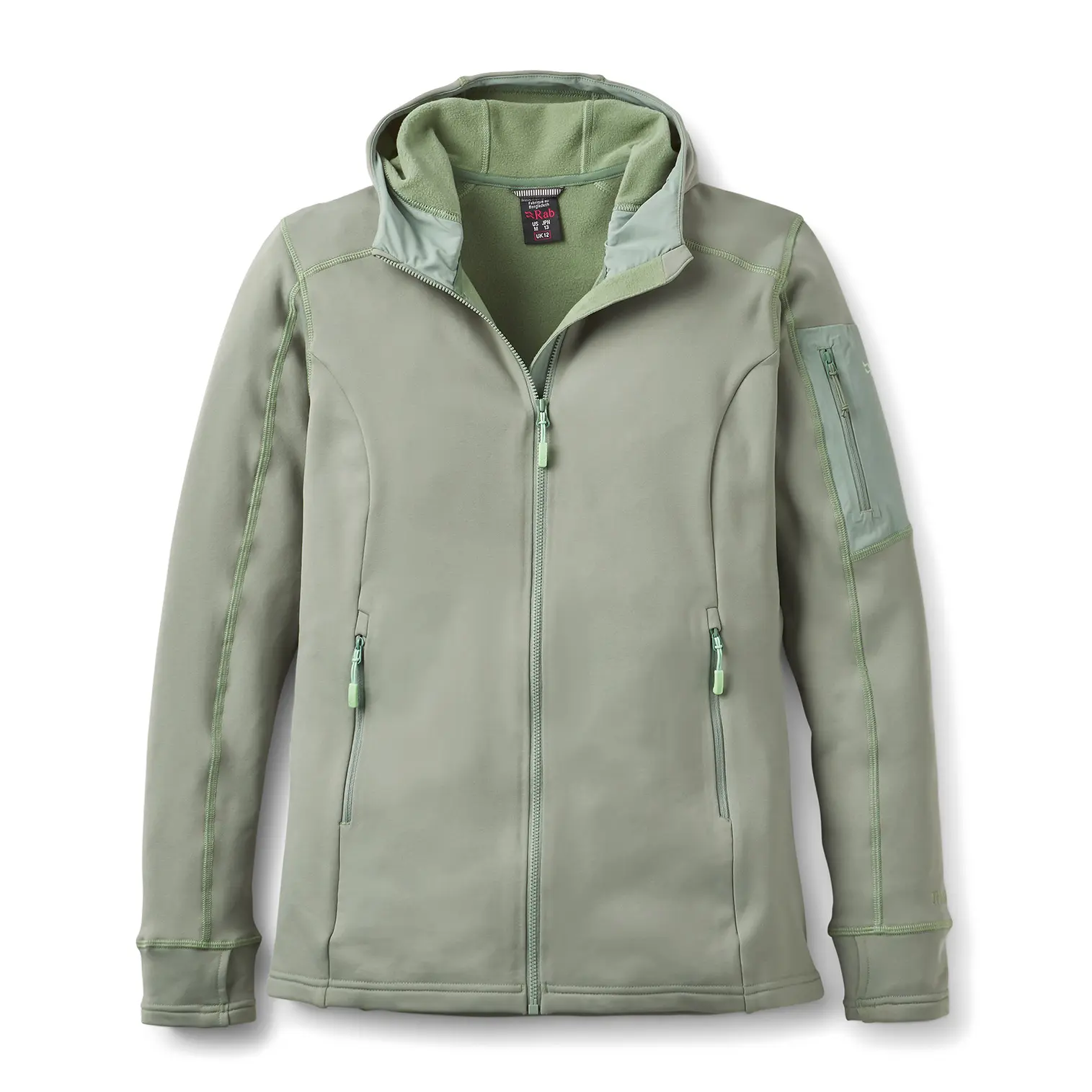 Dames fleece met capuchon Rab Modulus