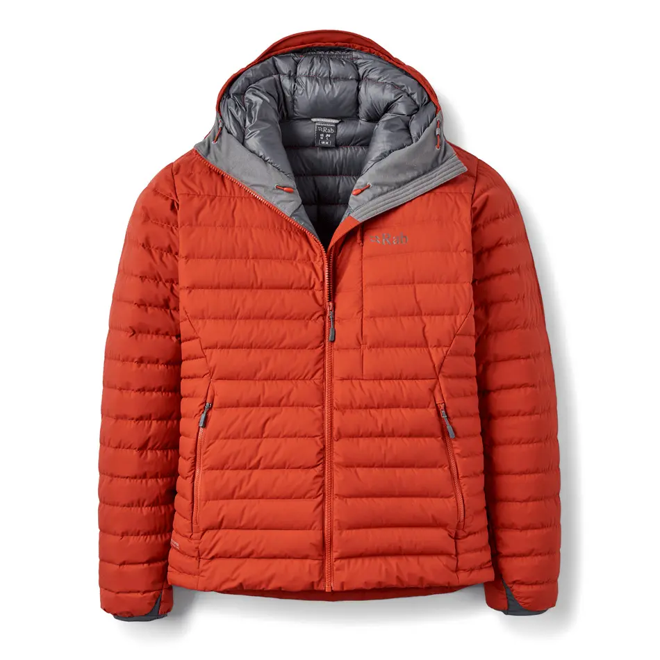 Hooded jacket Rab Microlight Windstopper