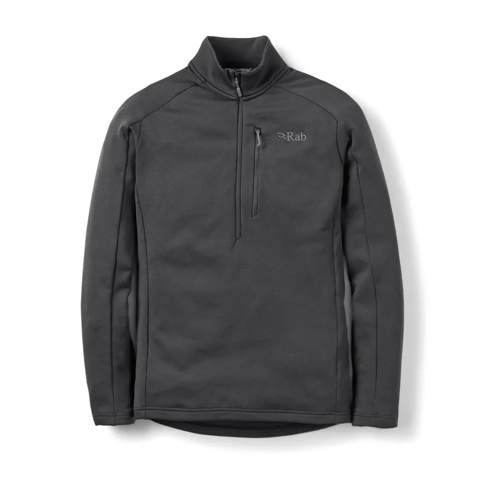 1/2 zip in pile Rab Covex